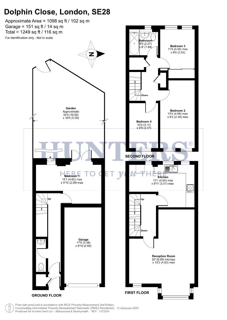 Dolphin Close, Thamesmead floorplan