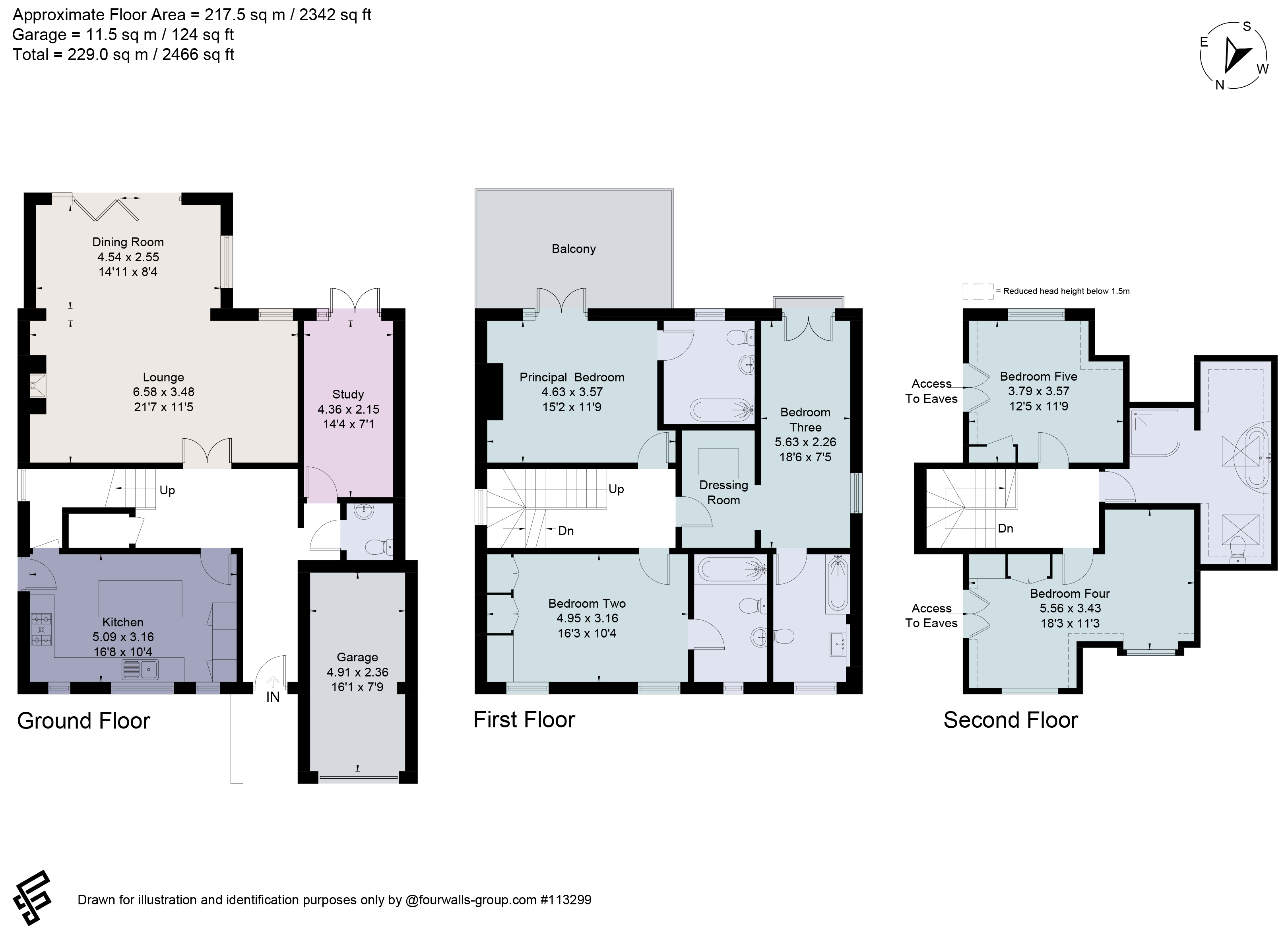 15, Grasmere Road, Dorset floorplan