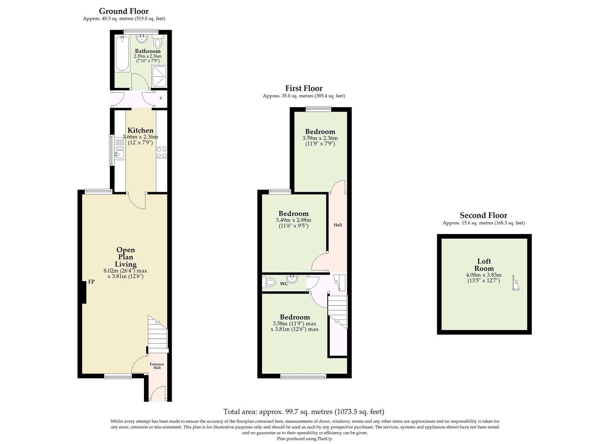 50 Walpole Road, Great Yarmouth floorplan
