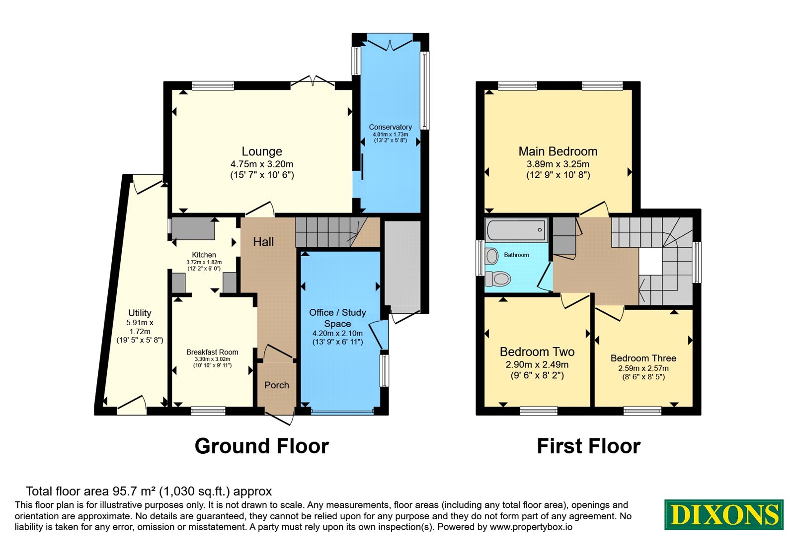5, Red House Park Road, West Midlands floorplan