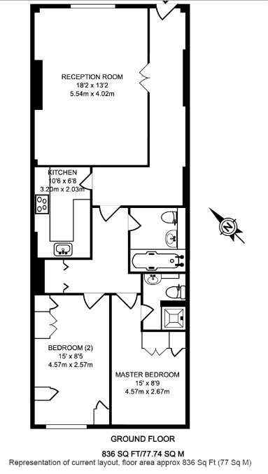 2 Bedrooms Flat to rent in Colosseum Terrace, London NW1