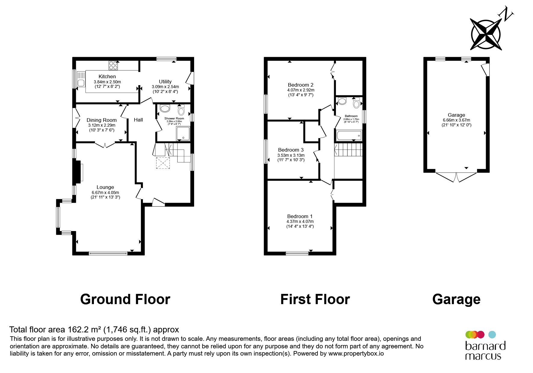 Marina, Horsham Road, Dorking floorplan