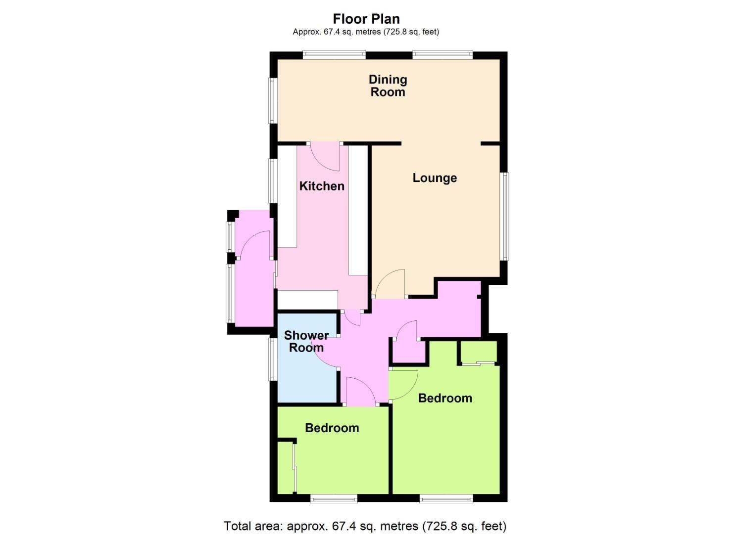 24, Mount Park, Bostal Road, Steyning floorplan