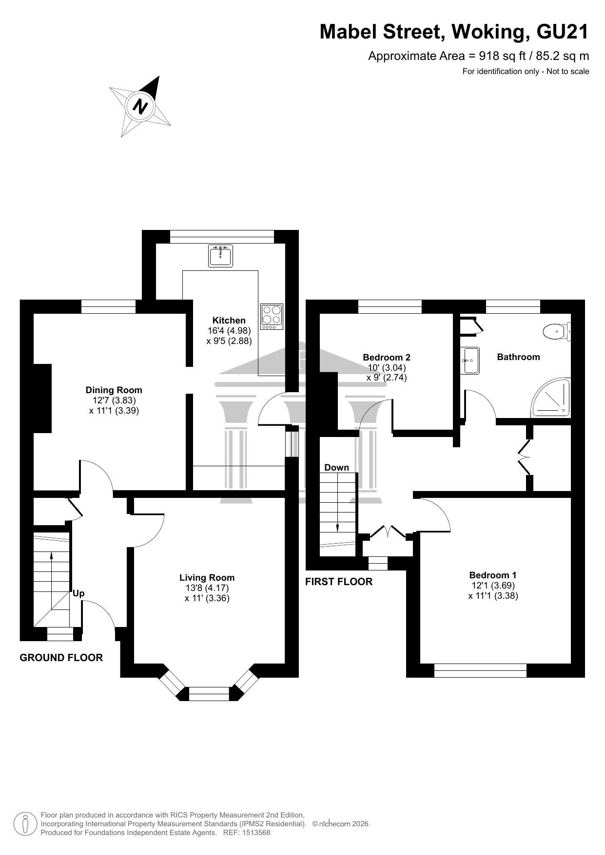 47 Mabel Street, Woking floorplan