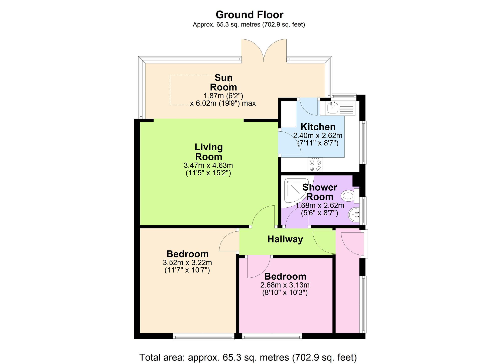 17 Lidford Tor Avenue, Paignton floorplan