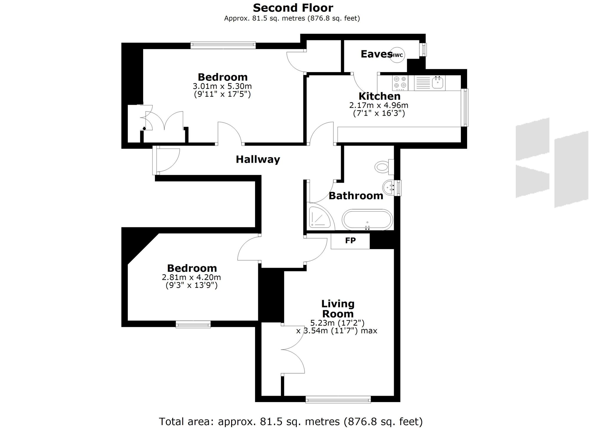 11b Toller Road, Leicester floorplan