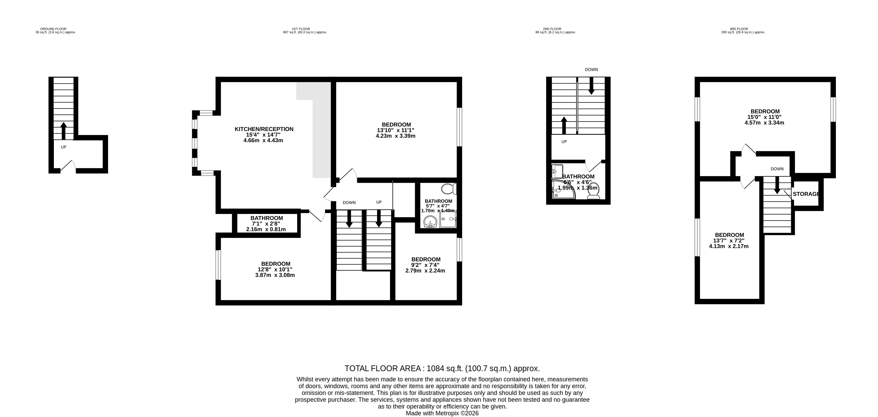 Reginald Street, Luton floorplan