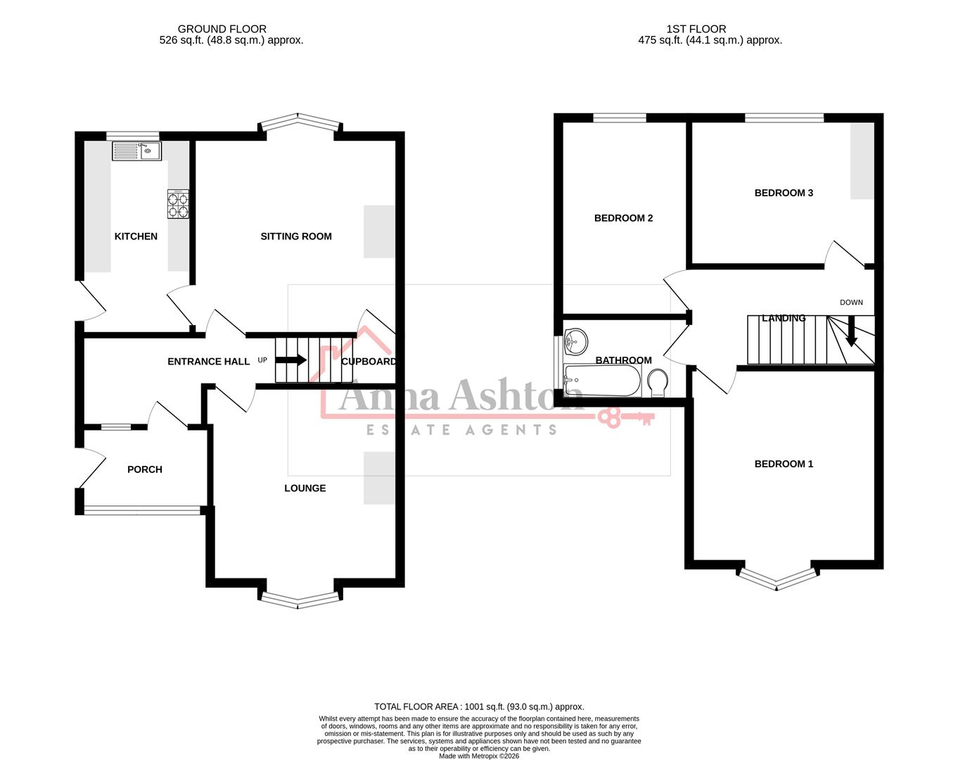 10, Old Road, Ammanford floorplan