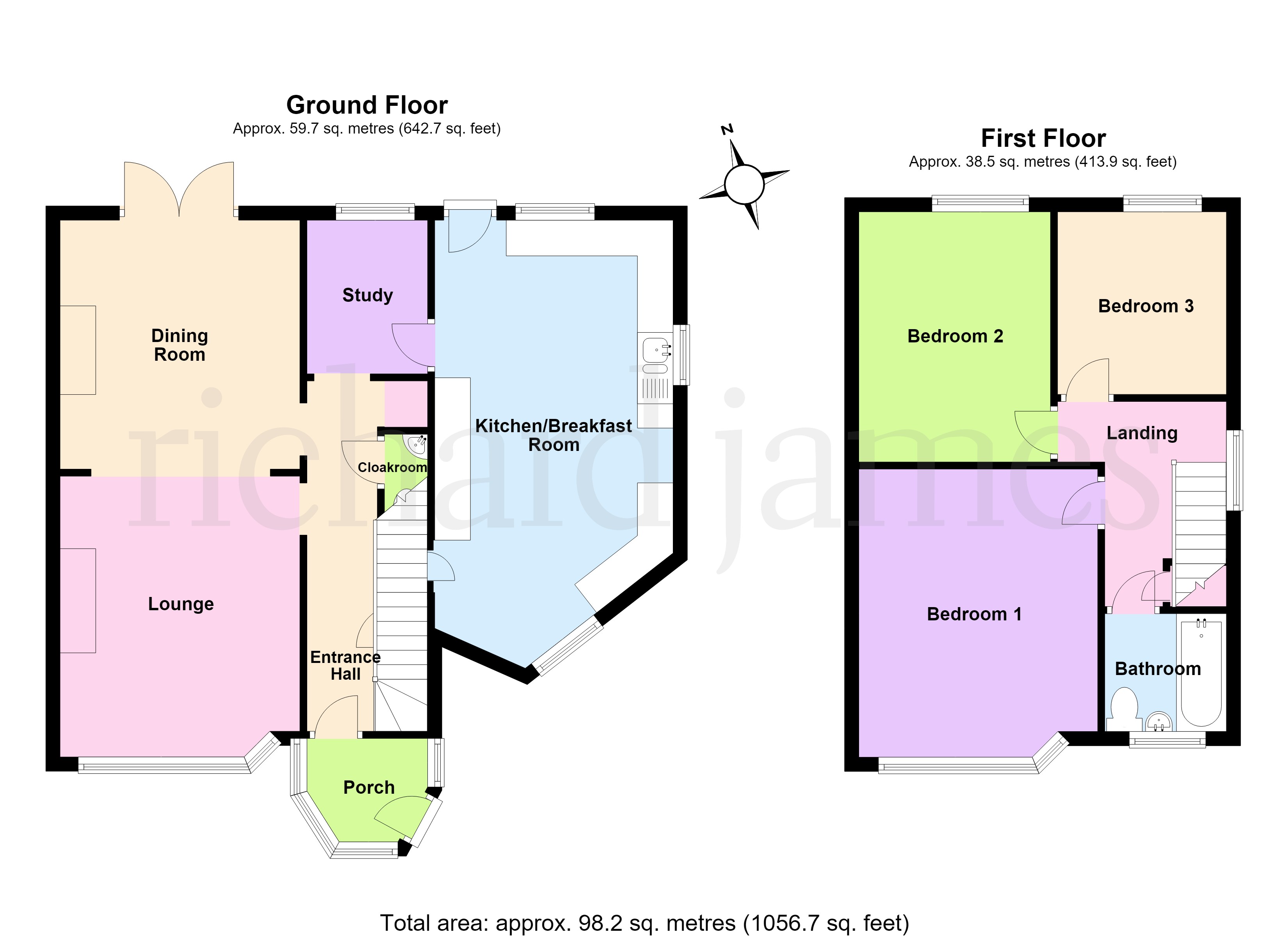 44, First Avenue, Wellingborough floorplan