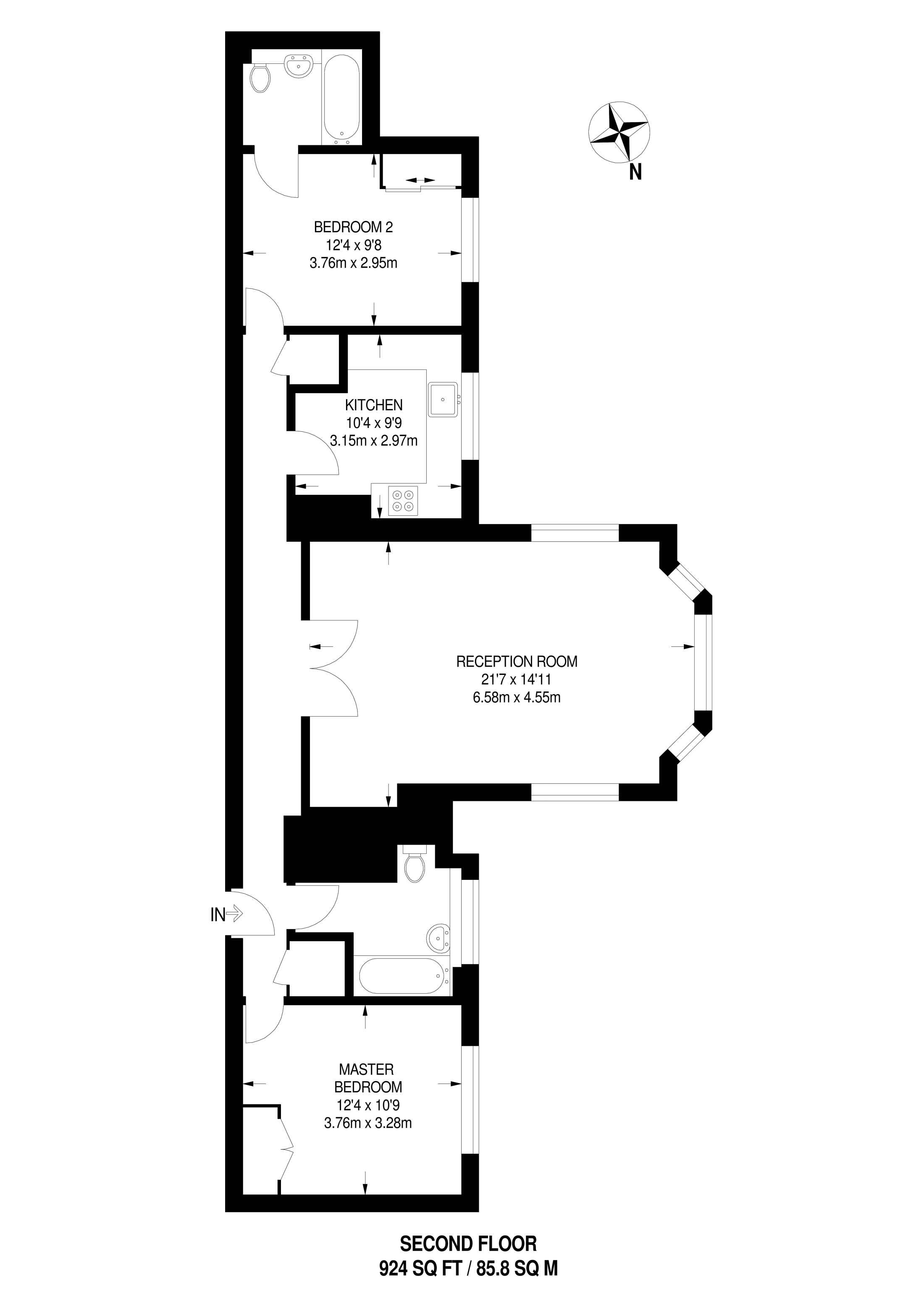2 Bedrooms Flat to rent in Queensmere House, Wimbledon SW19