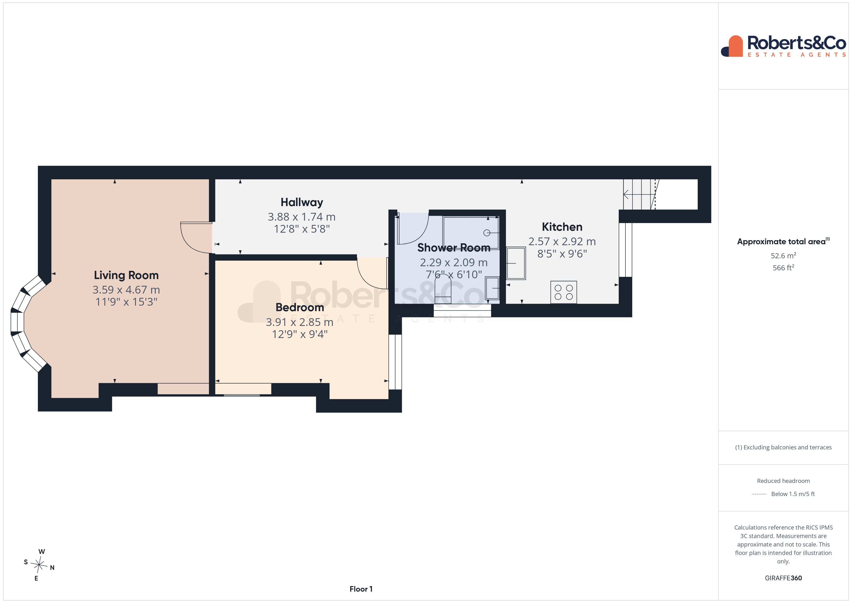 42, Watling Street Road, Fulwood floorplan