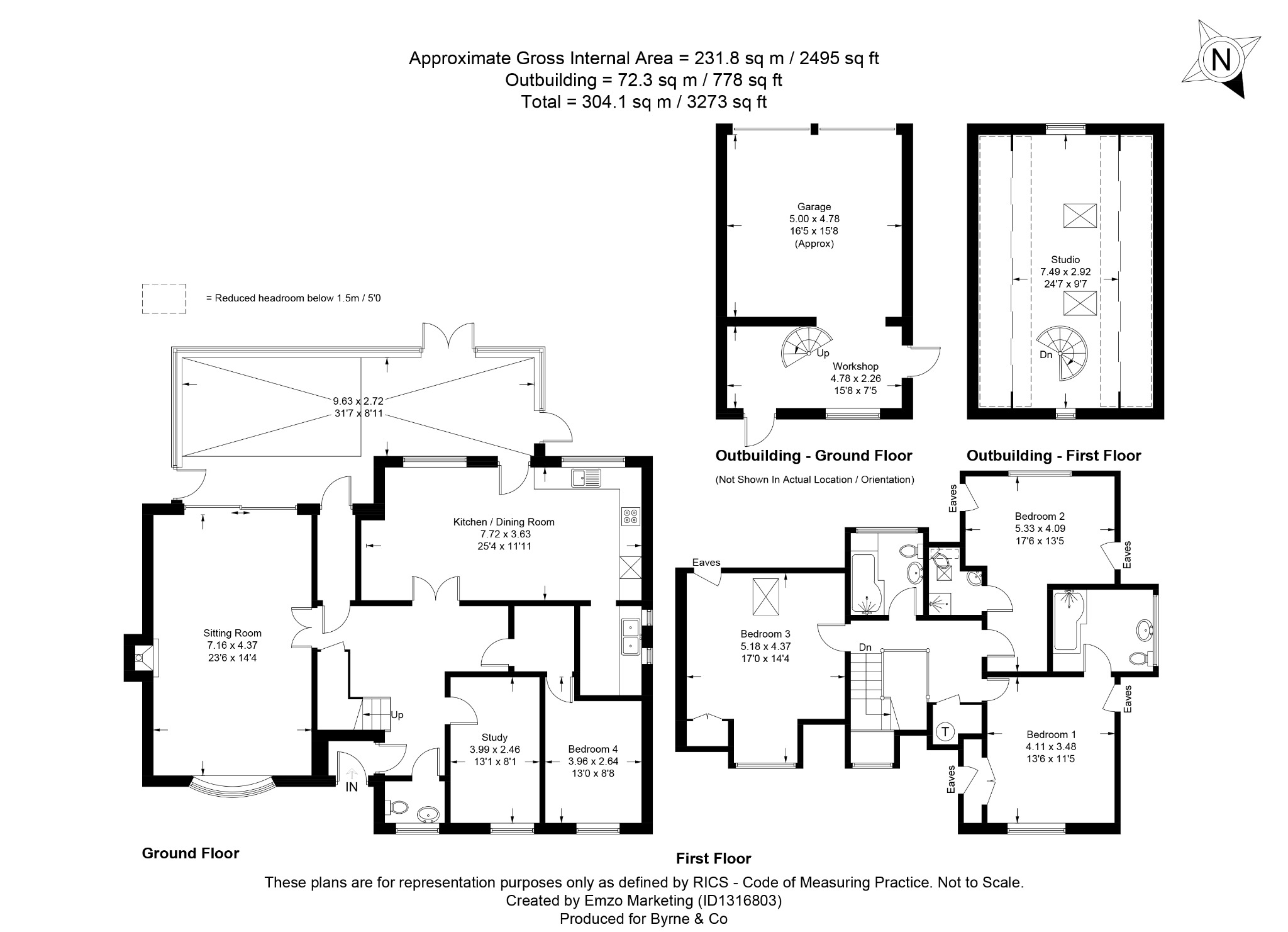 The Hollow, Southwick Road, North Boarhunt floorplan