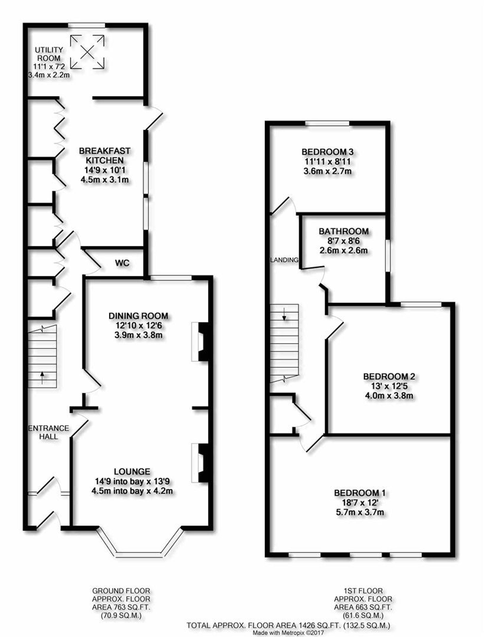 27 Beech Road, Warrington floorplan