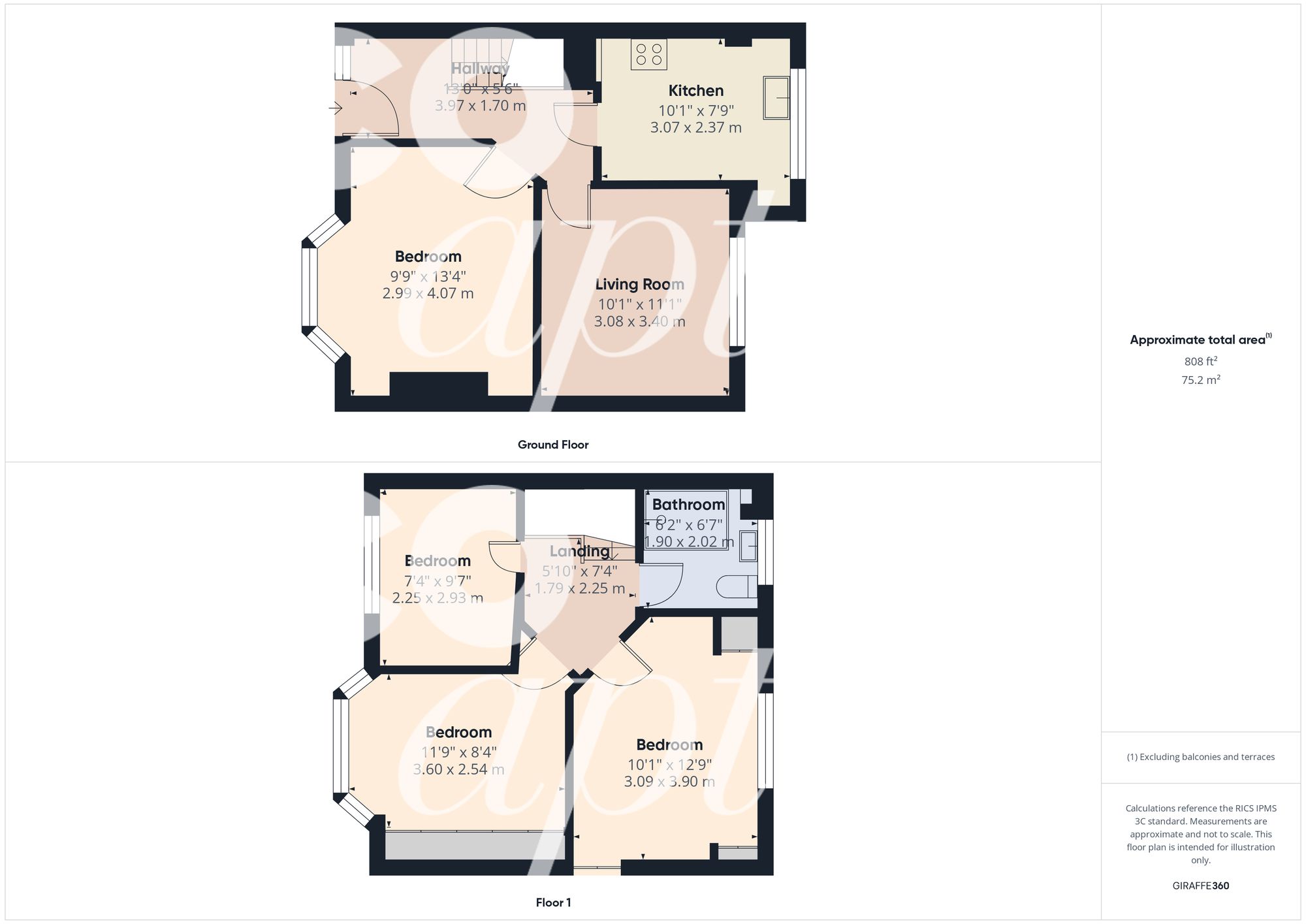 73 Widdicombe Way, Brighton floorplan