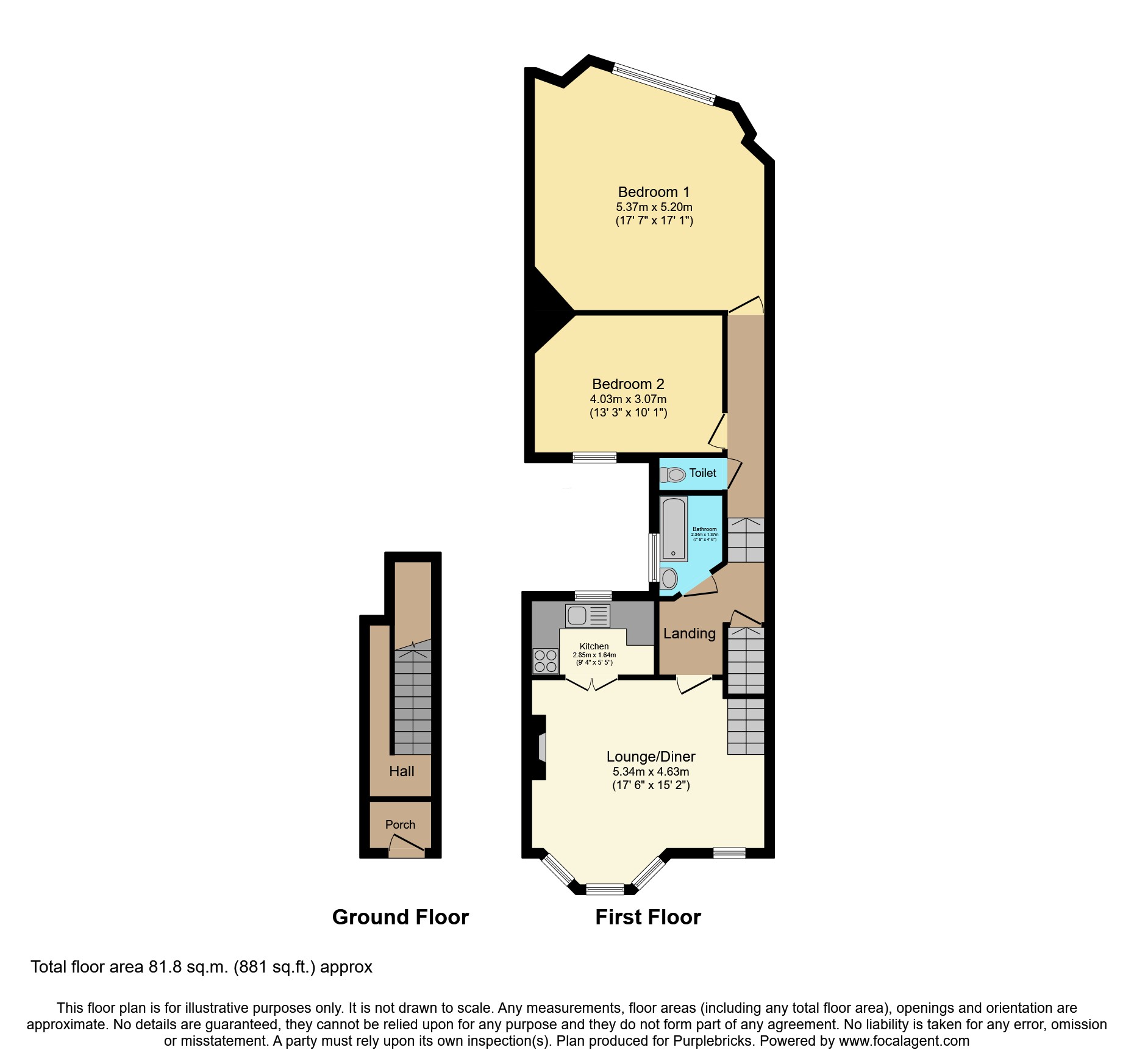11b, St. Catherines Road, Southbourne, Bournemouth floorplan