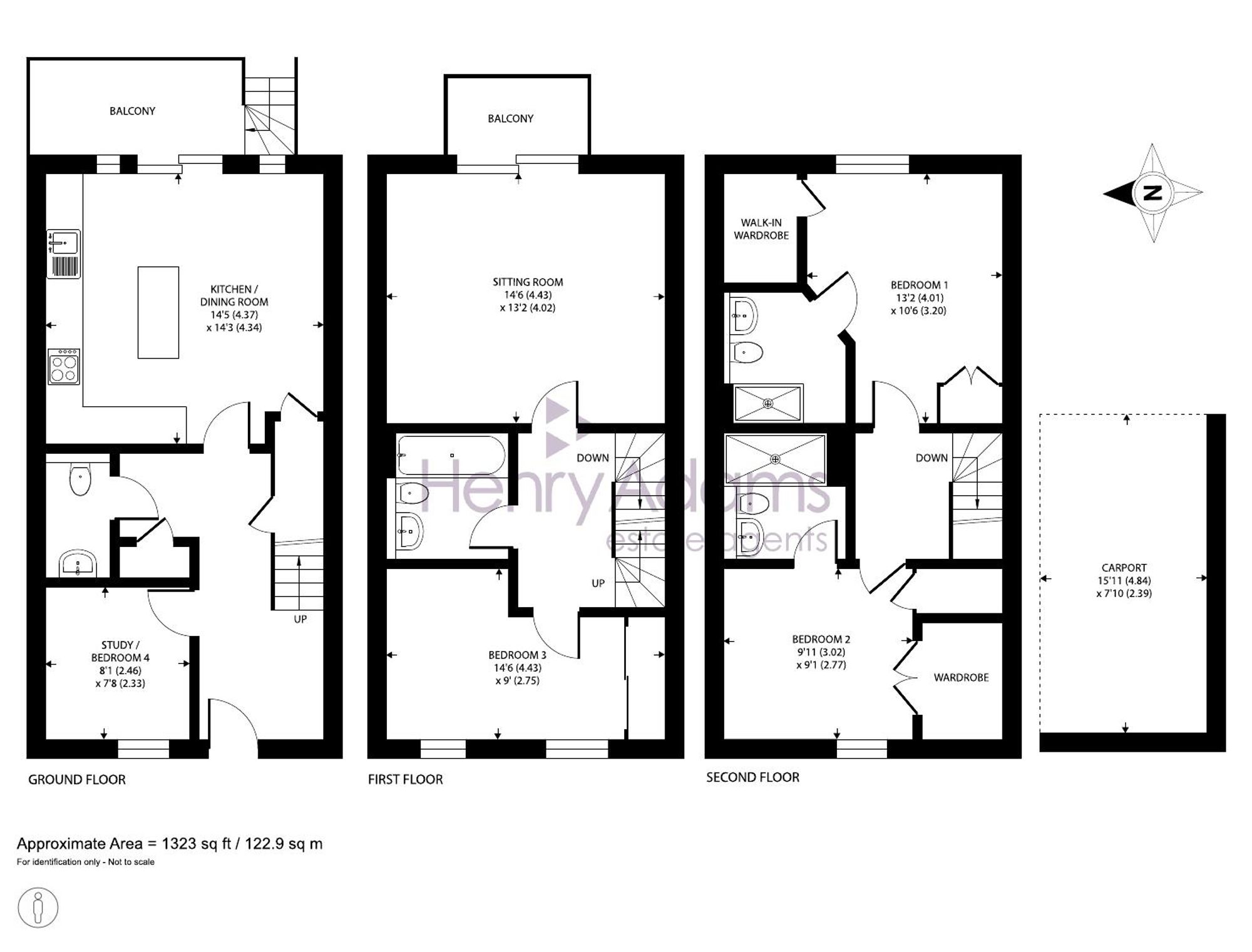 52 John Rennie Road, Chichester floorplan
