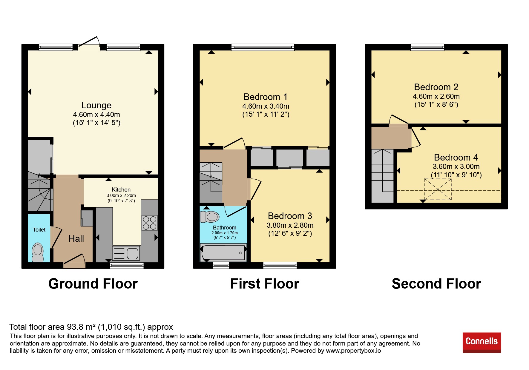 Wensleydale, Luton floorplan