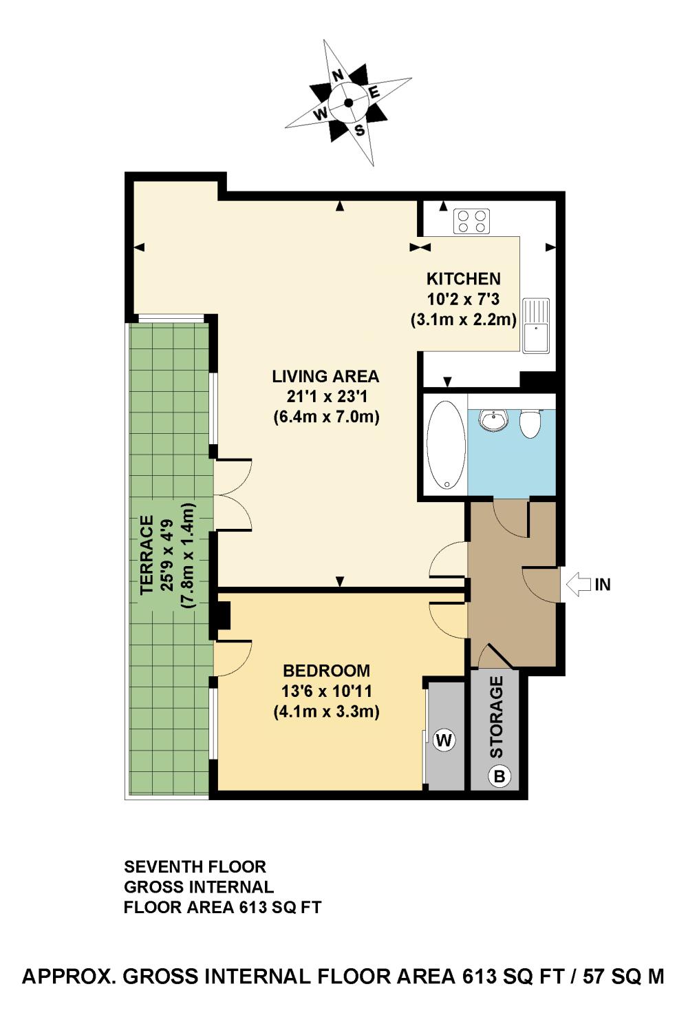 1 Bedrooms Flat to rent in Meridia Court, 1A Biggerstaff Road, London E15