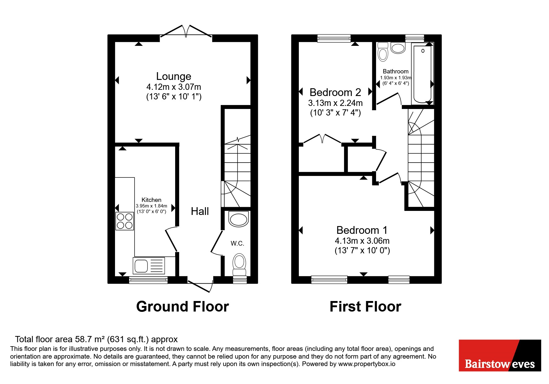 Lancaster Road, Grays floorplan