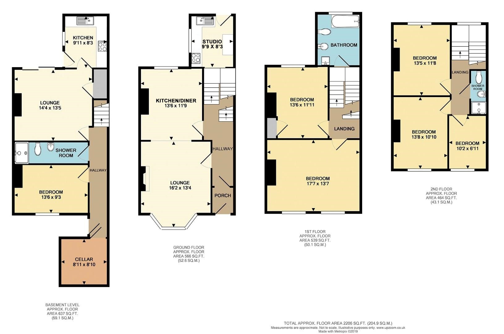1, Westbrook Gardens, Margate floorplan