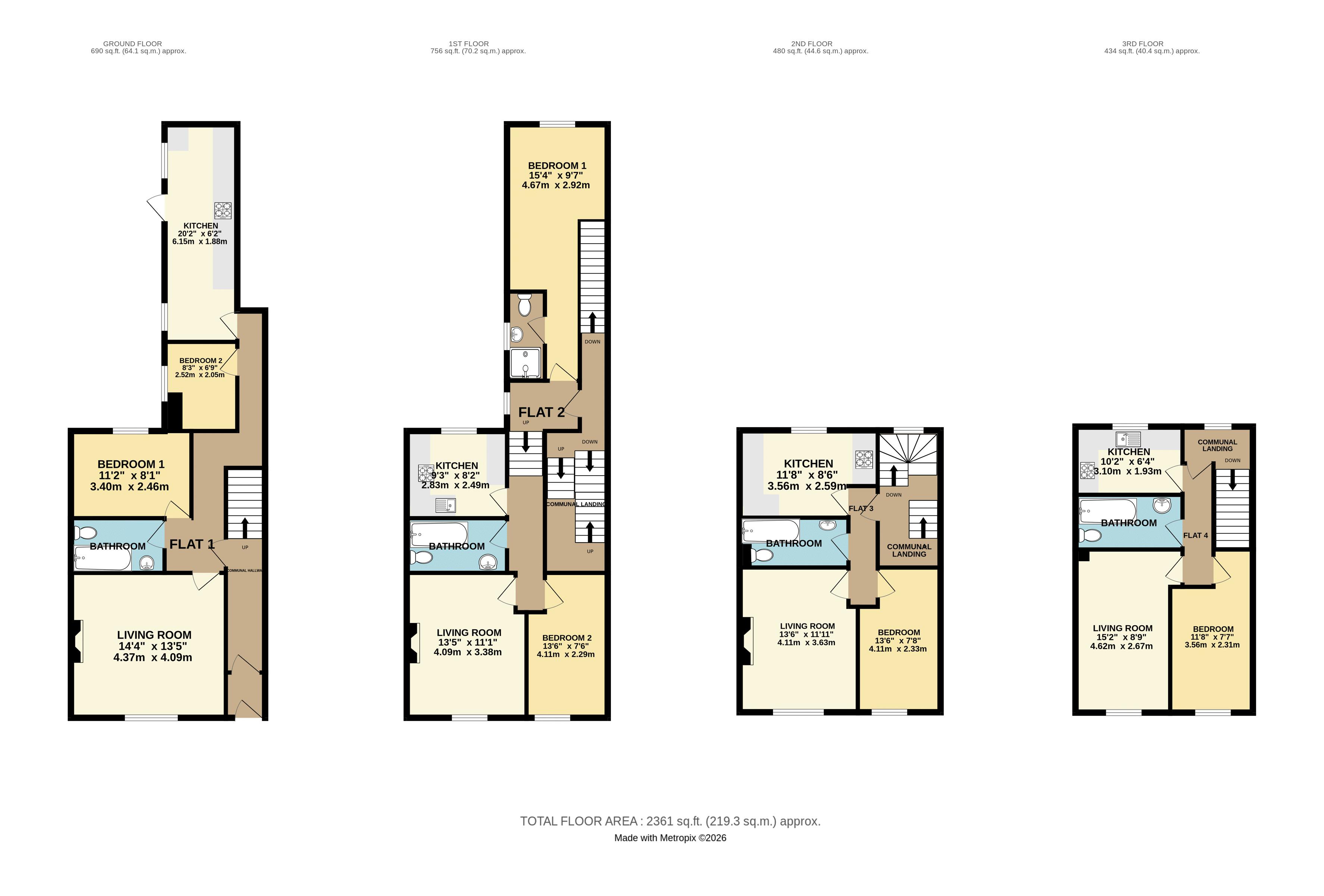 146, North Road East, Plymouth floorplan
