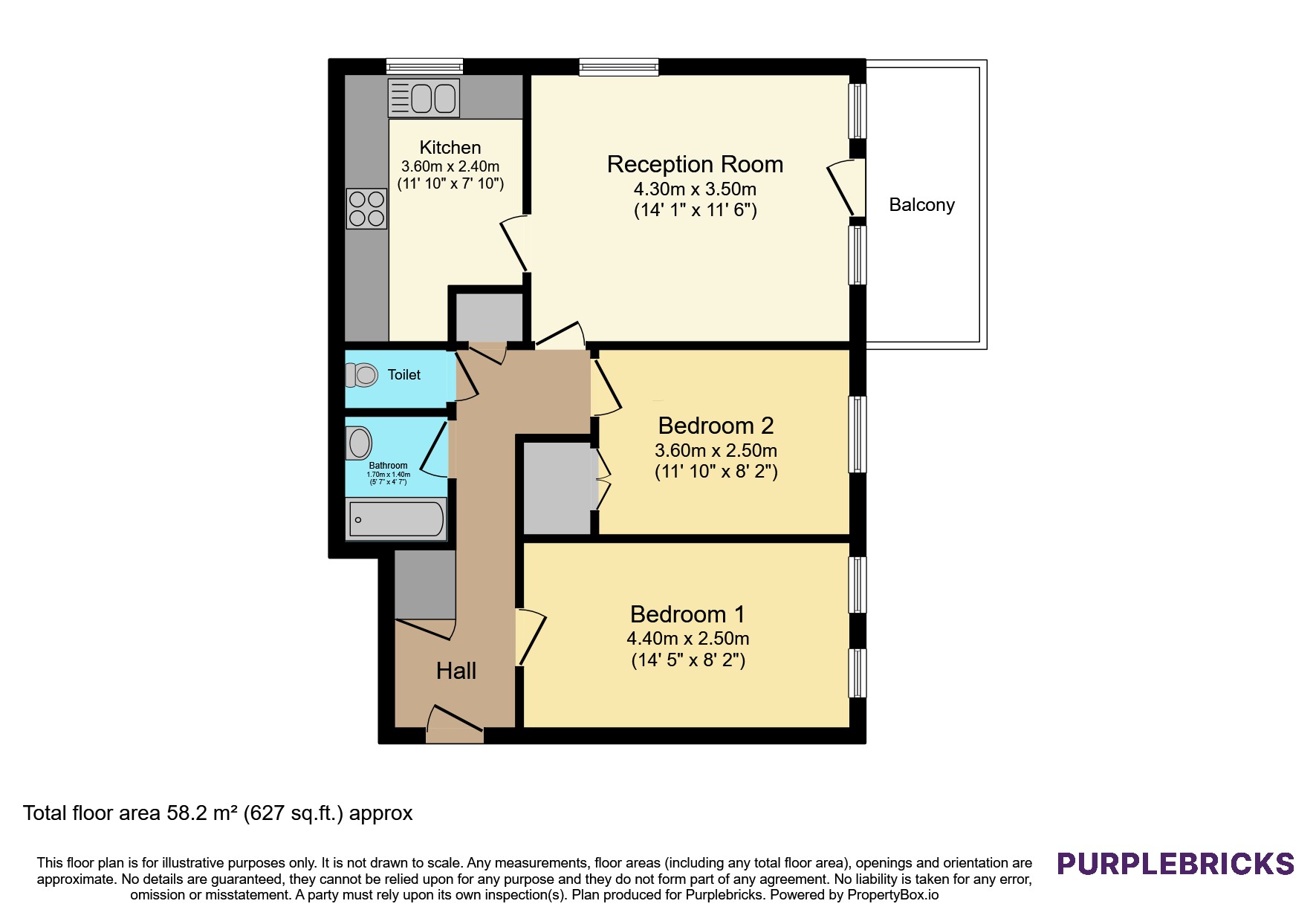 Rymill Street, London floorplan