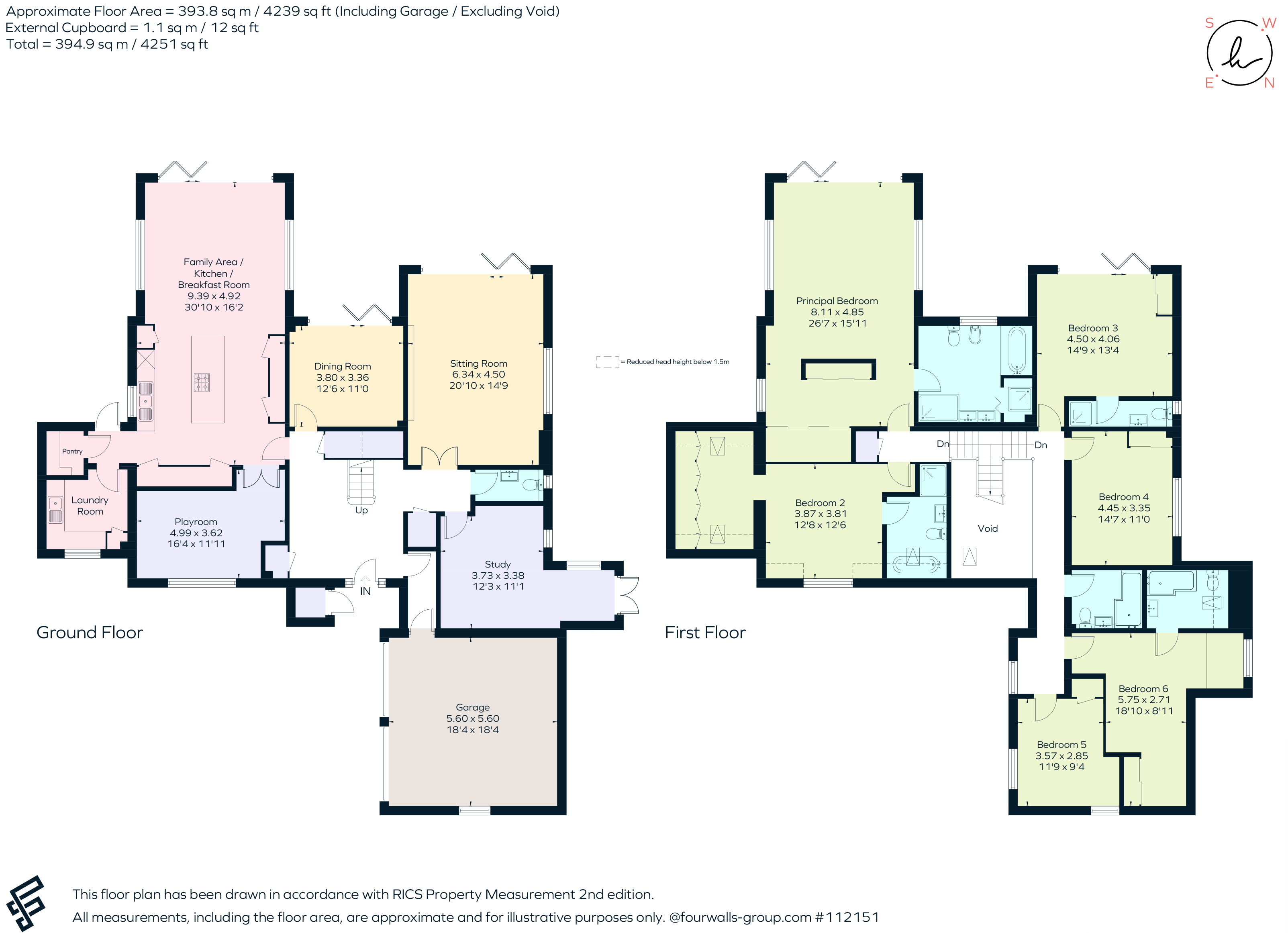 Bridgeway Mansion, Heather Lane, Hook floorplan
