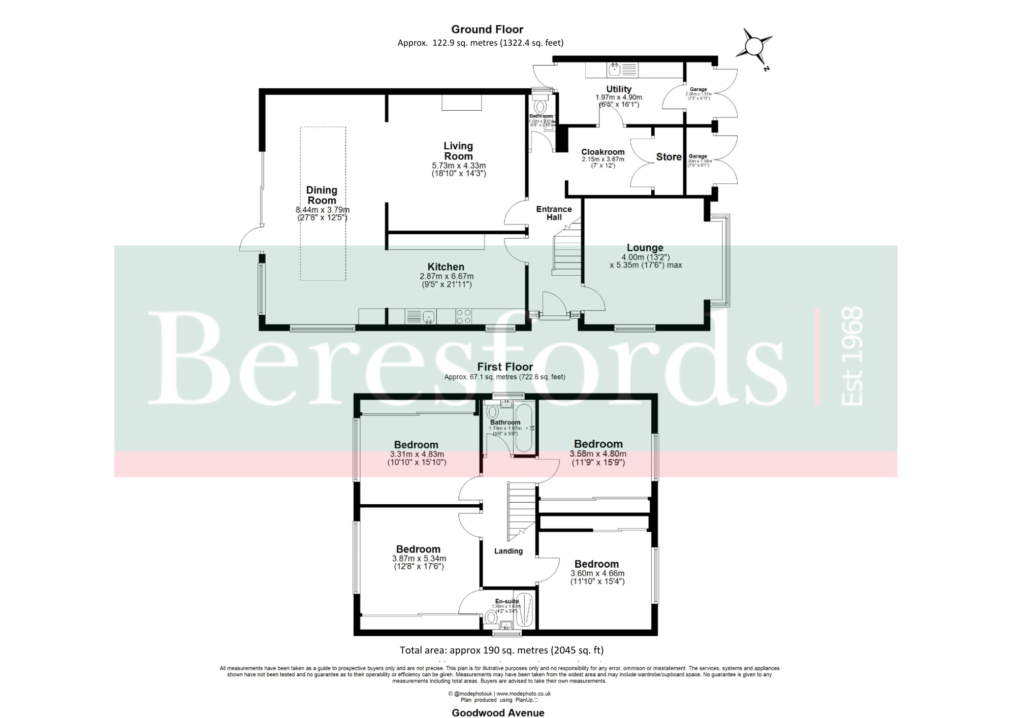 73, Goodwood Avenue, Brentwood floorplan