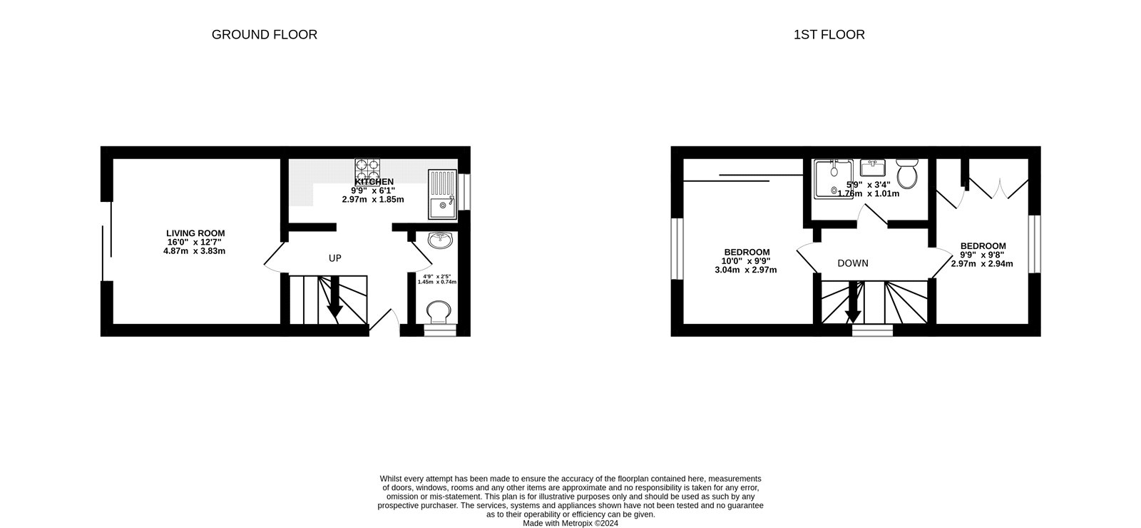 St. Pauls Close, Tongham, Surrey GU10, 2 bedroom semidetached house