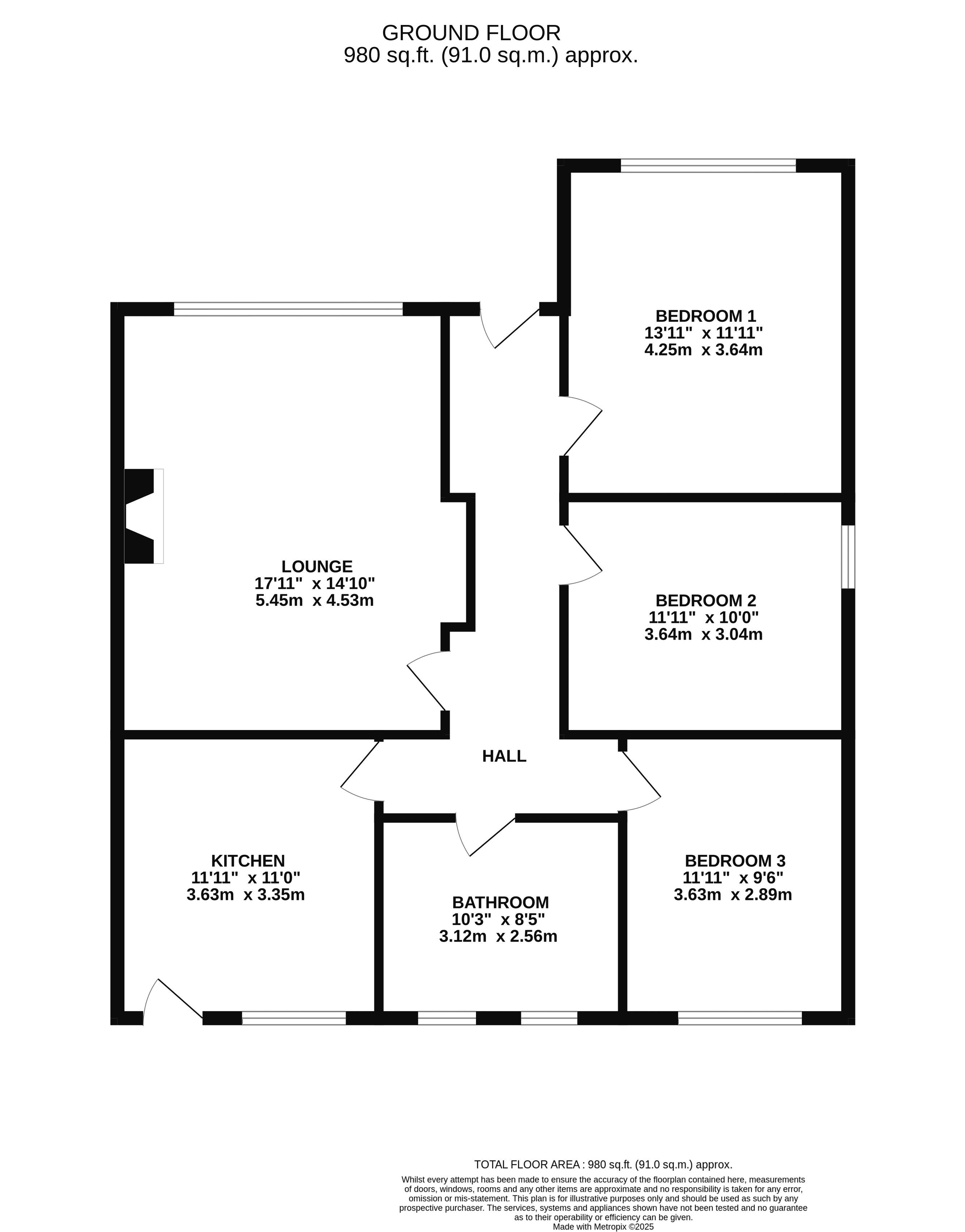 80c, St. James Road, Wigan floorplan