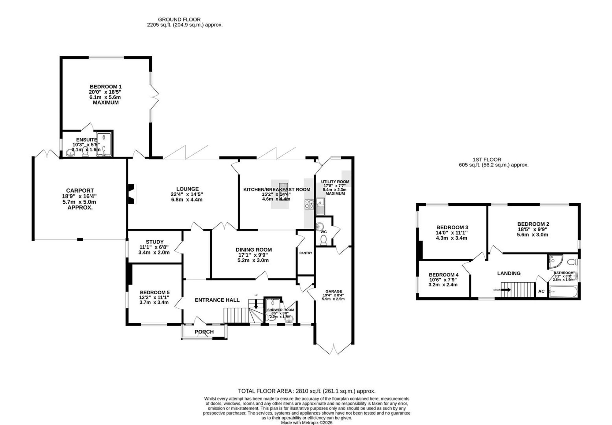 18, Beckmeadow Way, Mundesley, NR11 floorplan