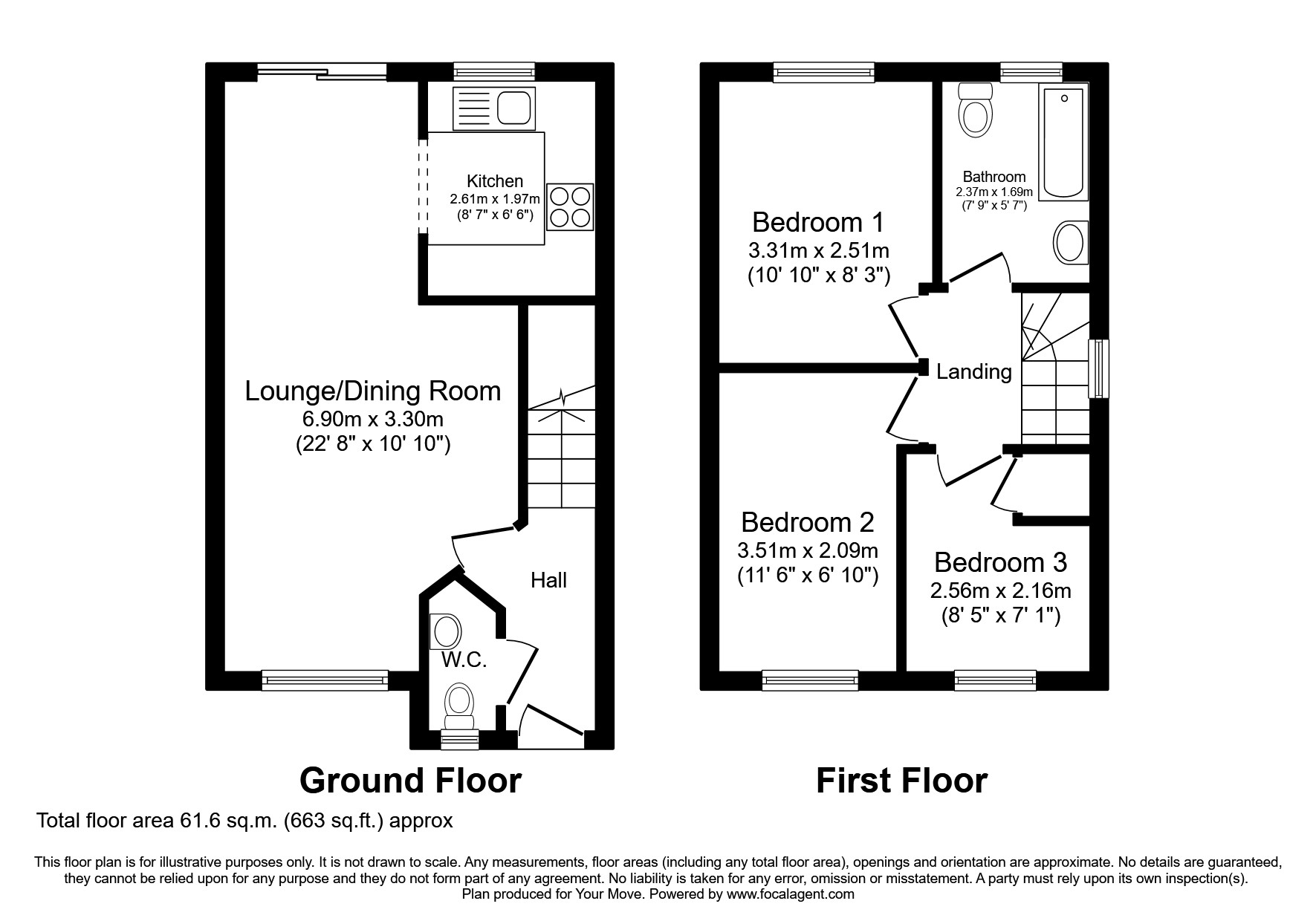 27, Wansbeck Close, Hertfordshire floorplan