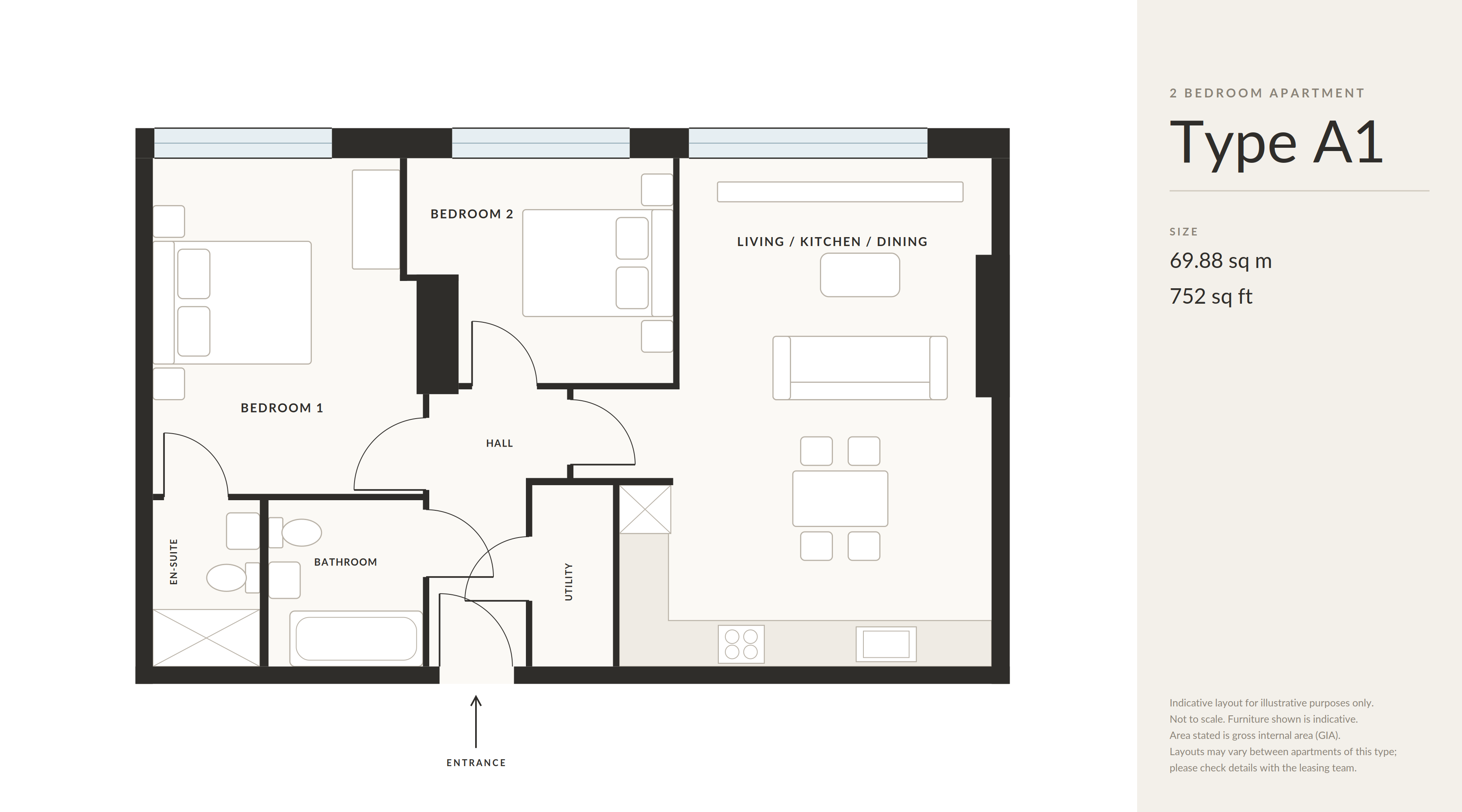 Anaconda Cut, 100 Greengate, Salford, Manchester floorplan