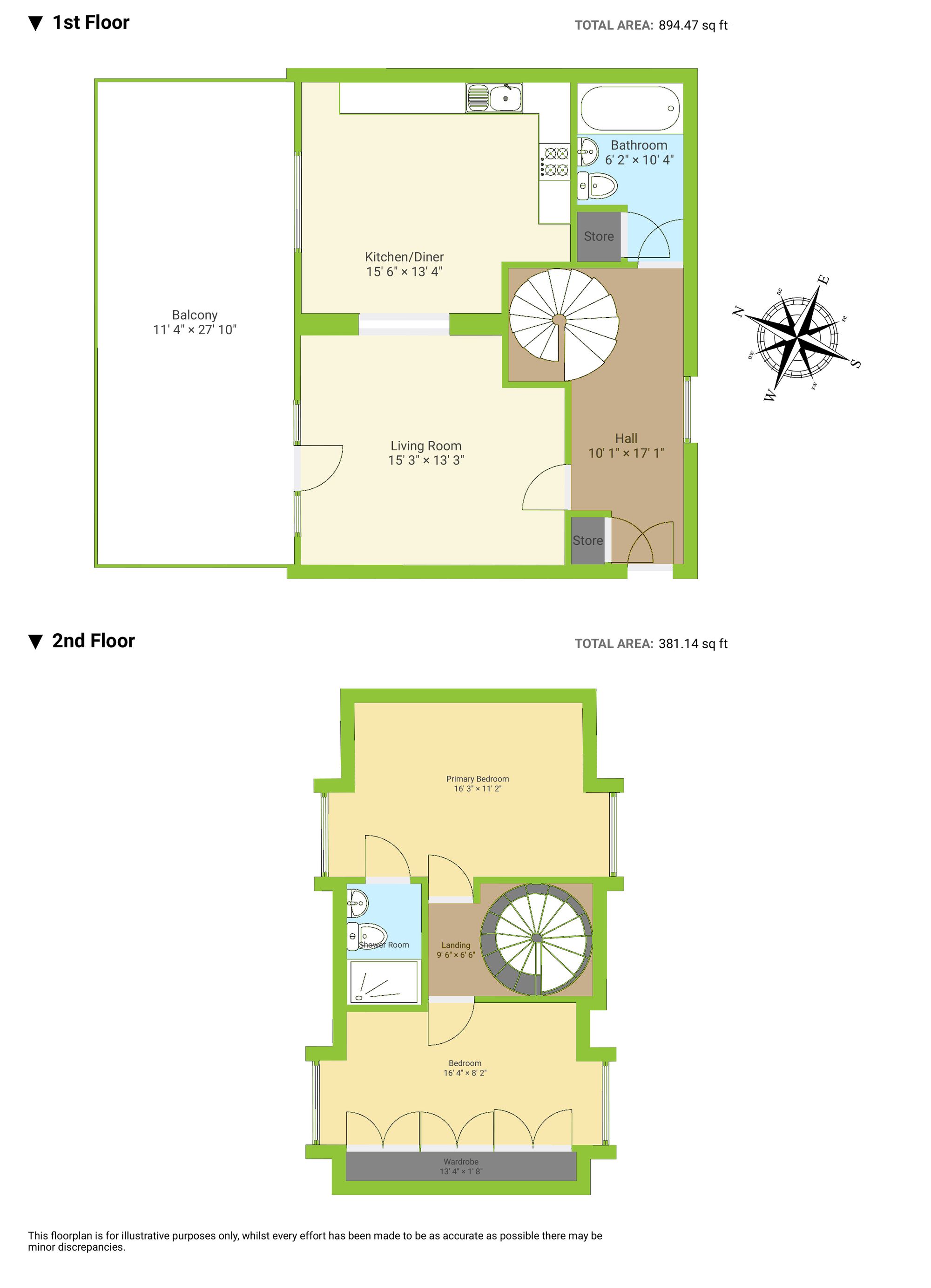 22 The Manor, Pontyclun floorplan