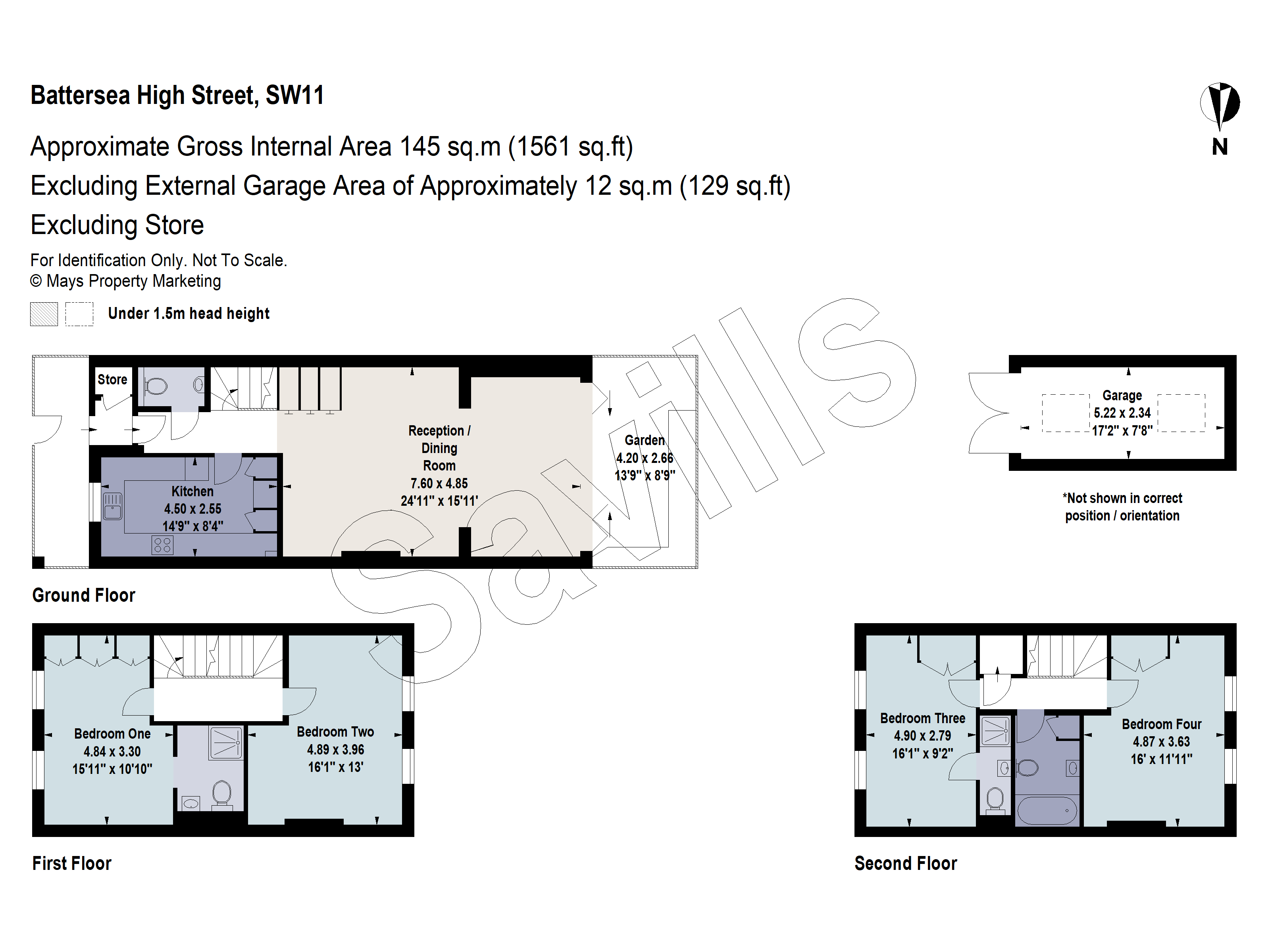 92, Battersea High Street, London floorplan