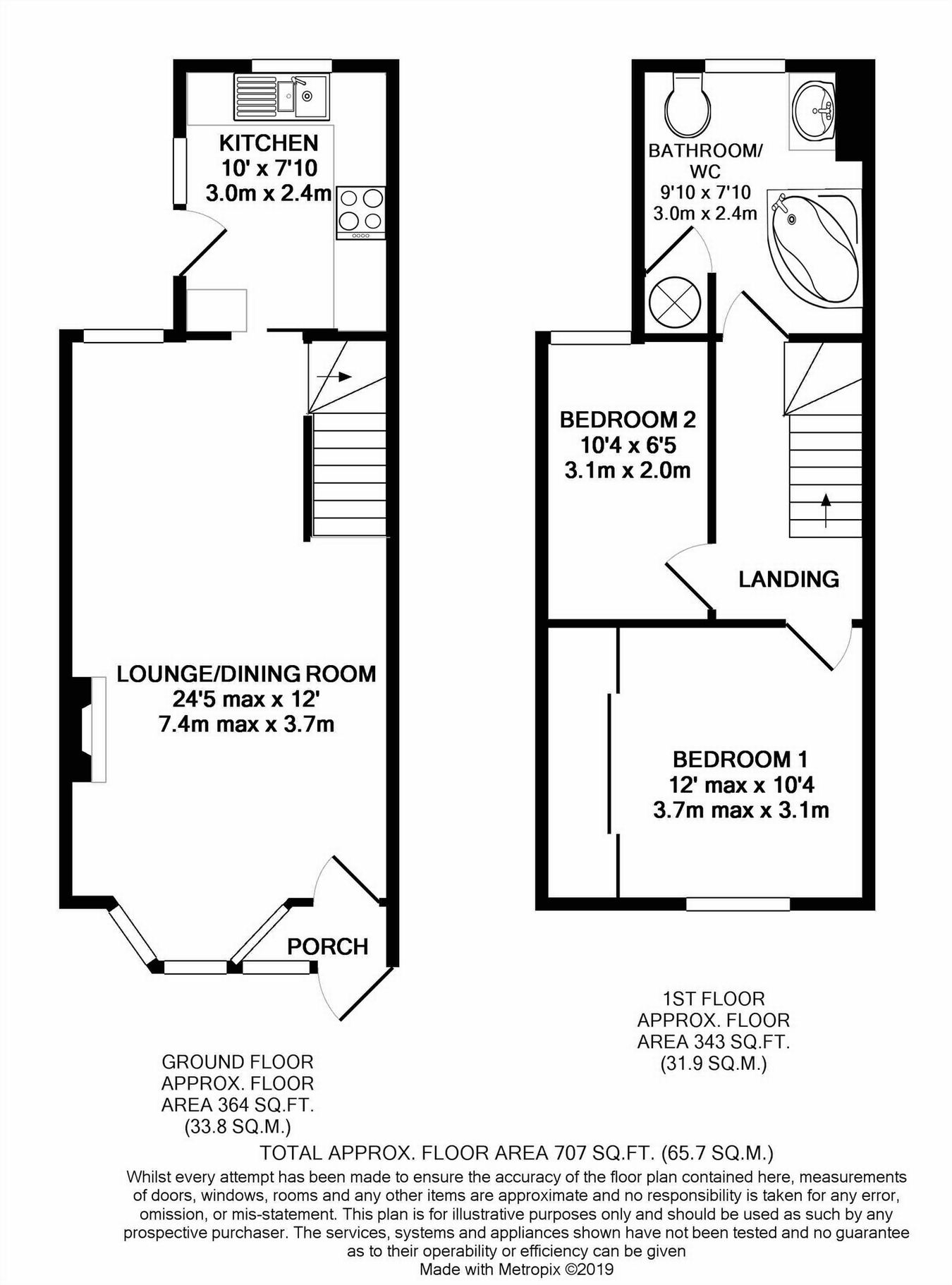 2 Bedrooms Terraced house for sale in Green Street Green Road, Lane End, Darenth, Dartford, Kent DA2