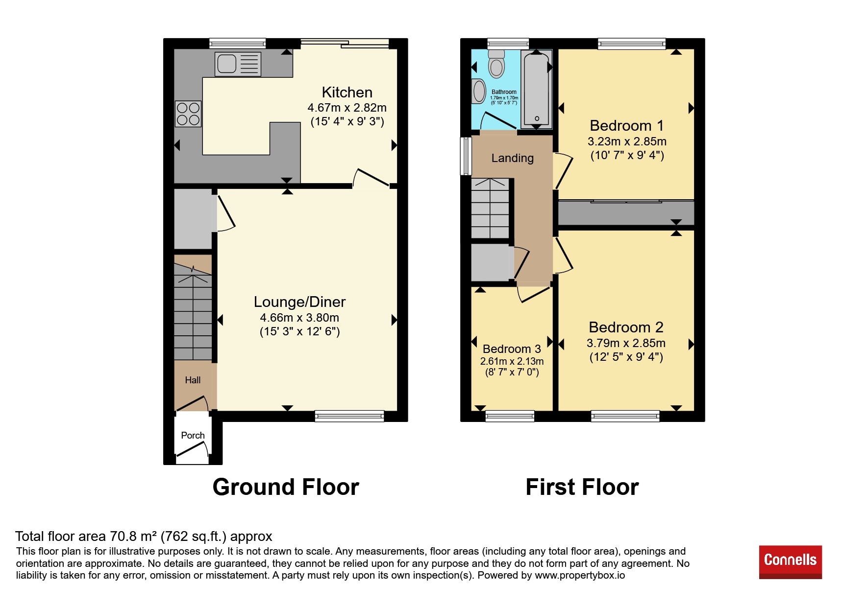 17, Derwent Way, Canterbury floorplan