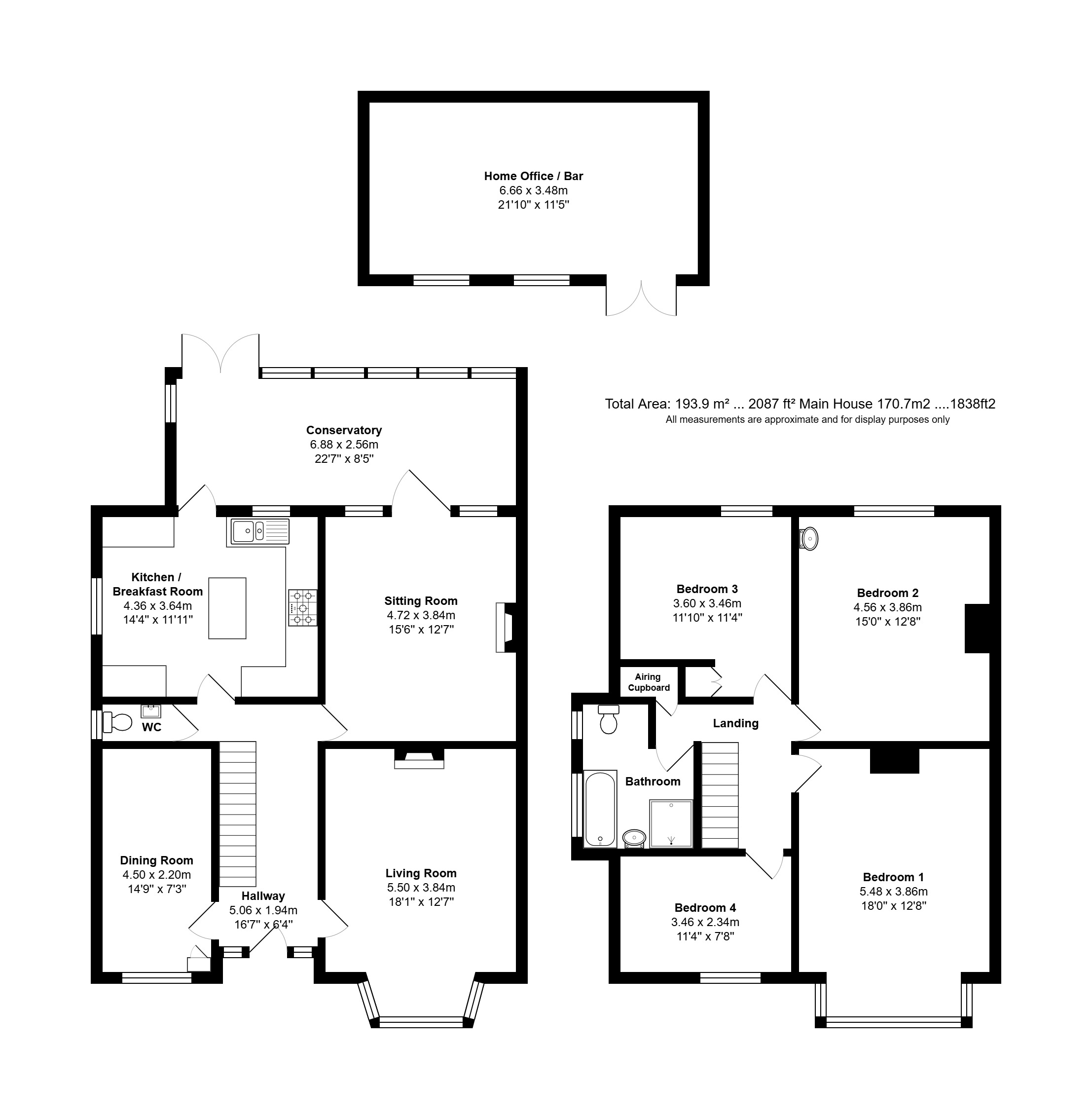 51, Carmarthen Avenue, Portsmouth floorplan