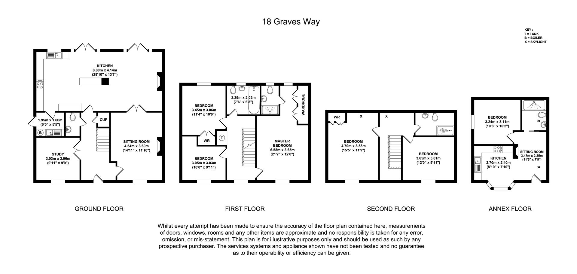 18, Graves Way, Anstey floorplan
