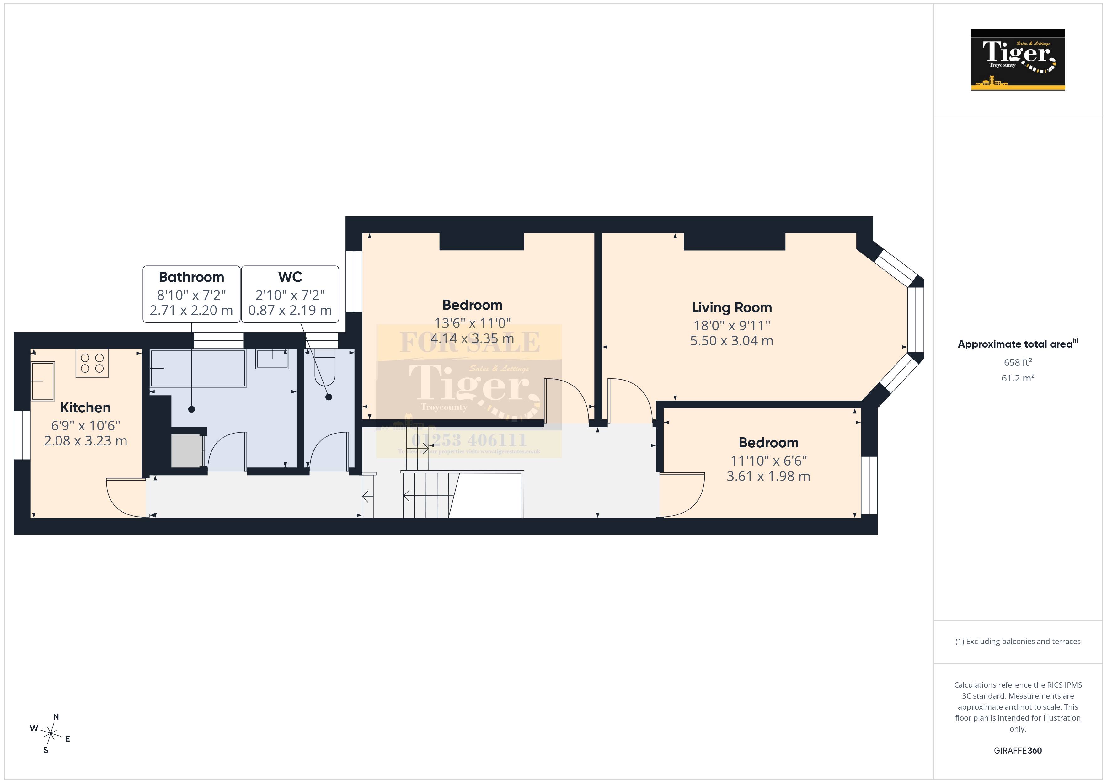 71a, Whitegate Drive, Blackpool floorplan