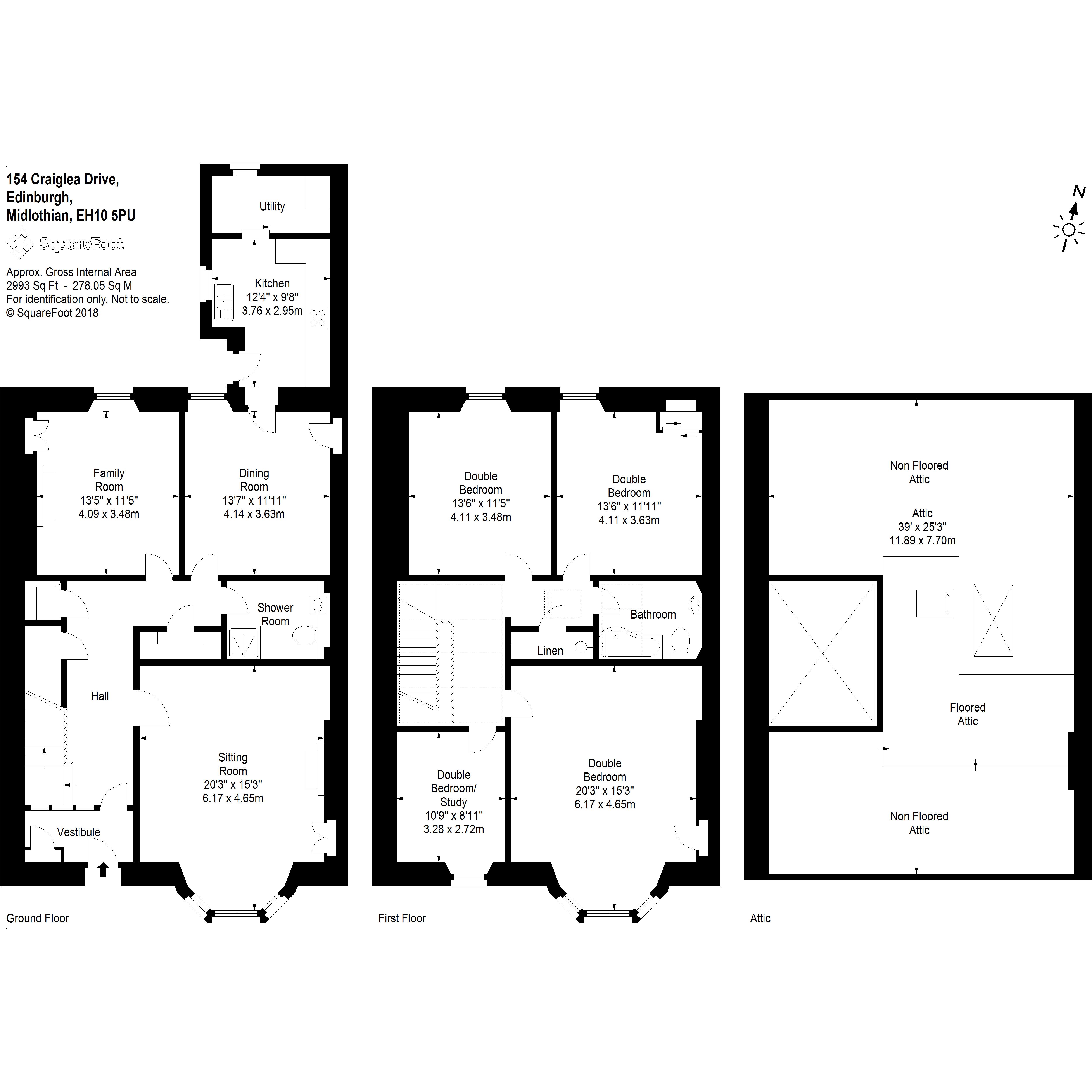 4 Bedrooms Terraced house for sale in 154 Craiglea Drive, Edinburgh EH10