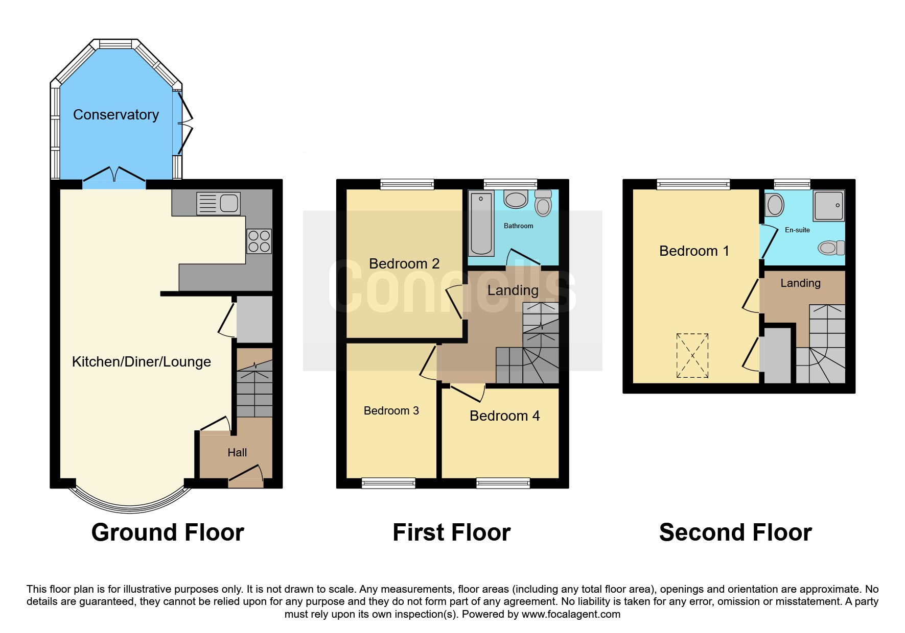 9, Weston Drive, Tipton floorplan