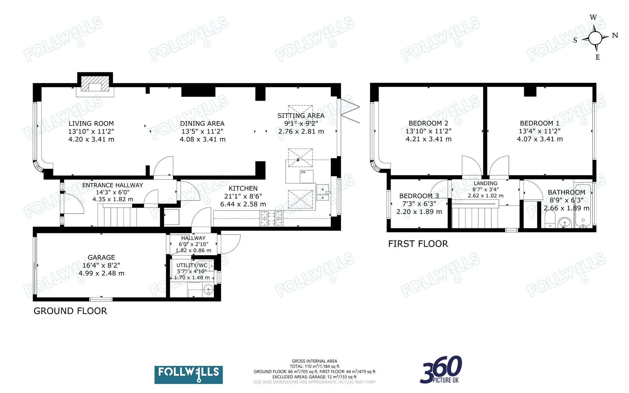 135 Dartmouth Avenue, Newcastle floorplan