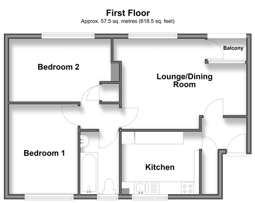 New Causeway, Reigate floorplan