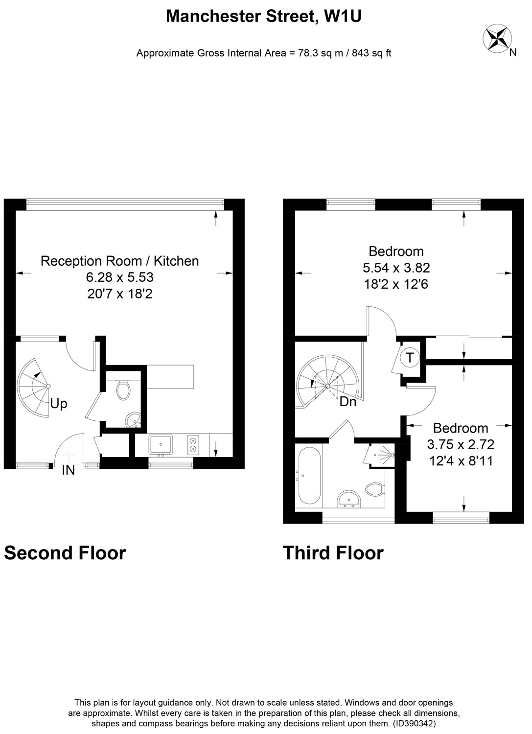 2 Bedrooms Flat to rent in Manchester Street, Marylebone, London W1U