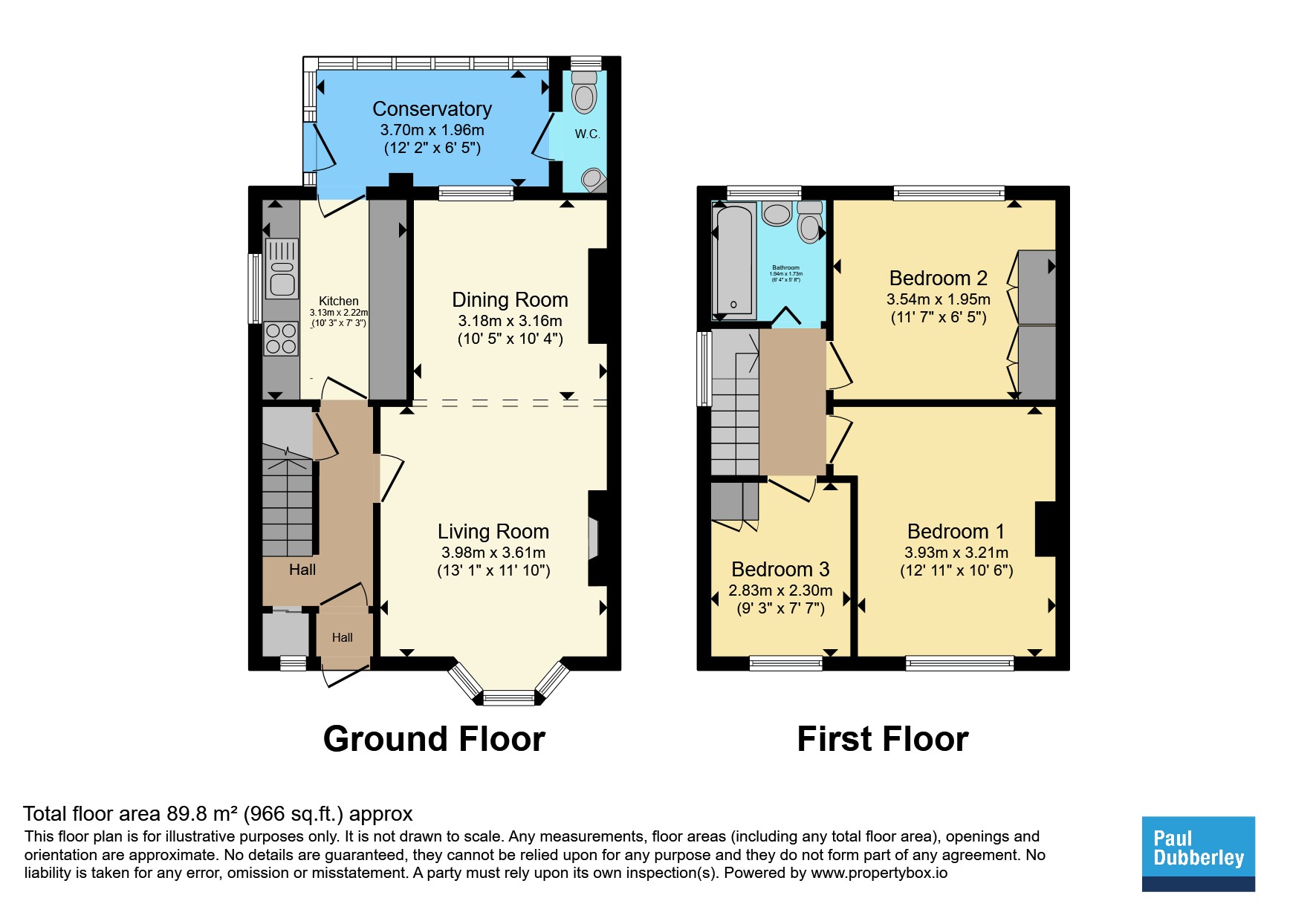 2, Maple Avenue, Wednesbury floorplan