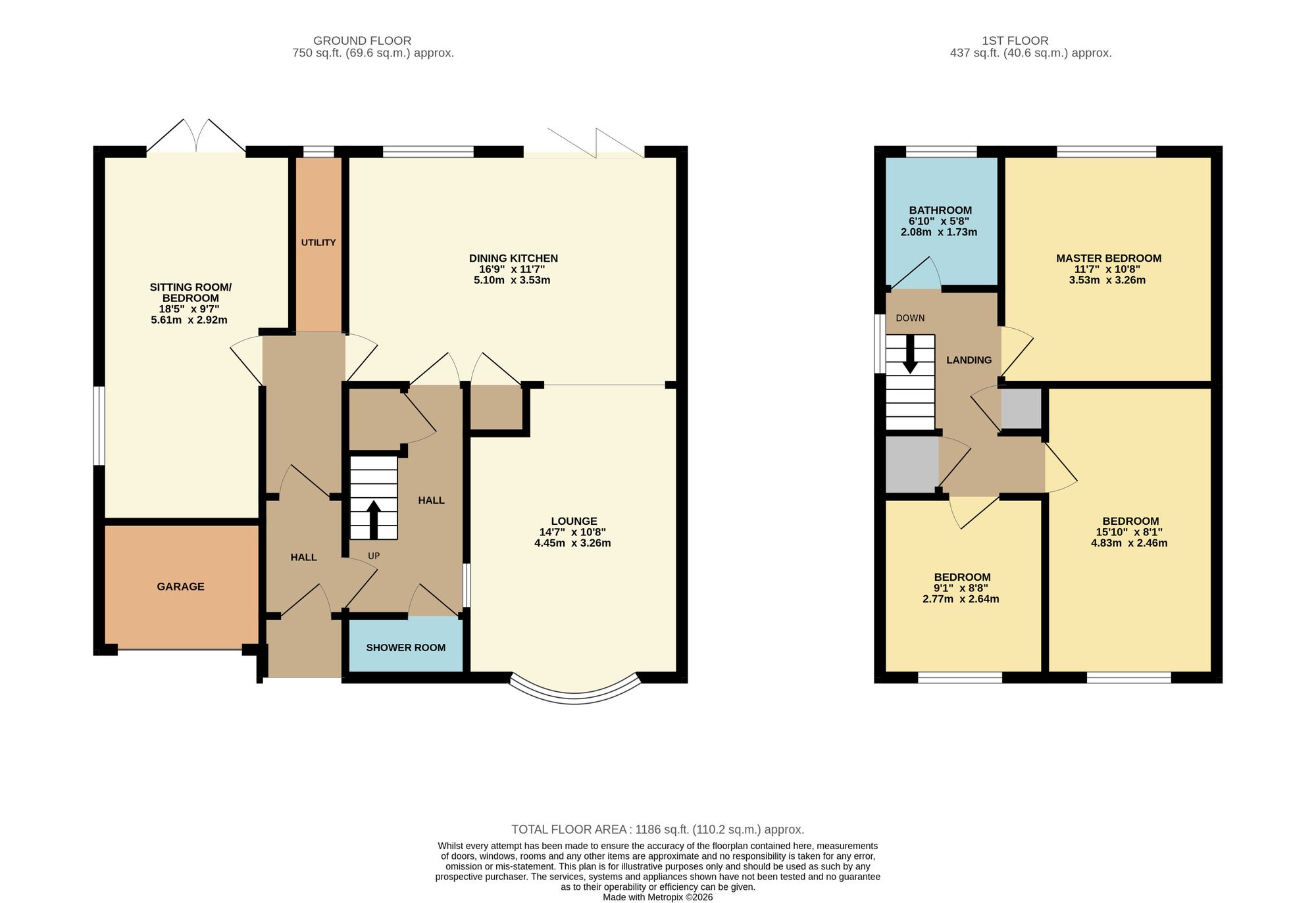 1 Weaver Avenue, Manchester floorplan