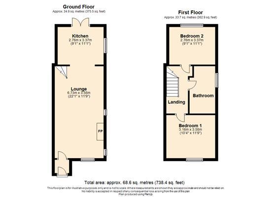 2 Bedrooms Semi-detached house for sale in Willow Road, Kings Stanley, Stonehouse GL10