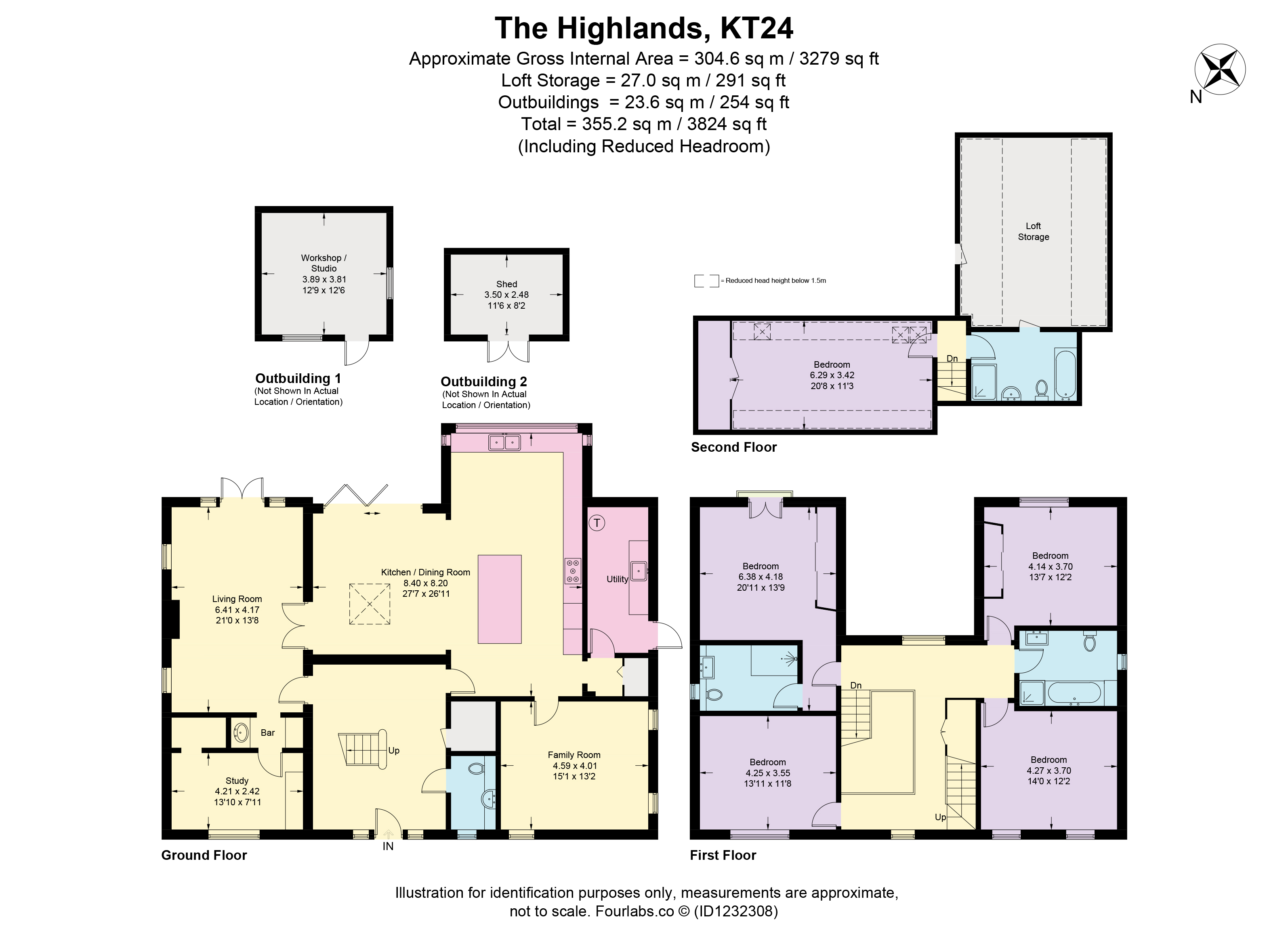 The Highlands, Leatherhead floorplan