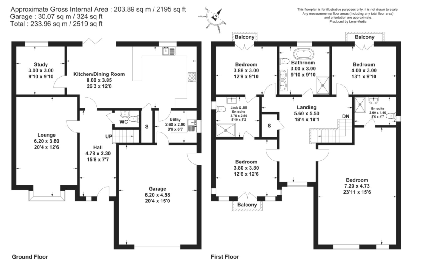 Springfield Meadows, Plot 1, Preesall floorplan